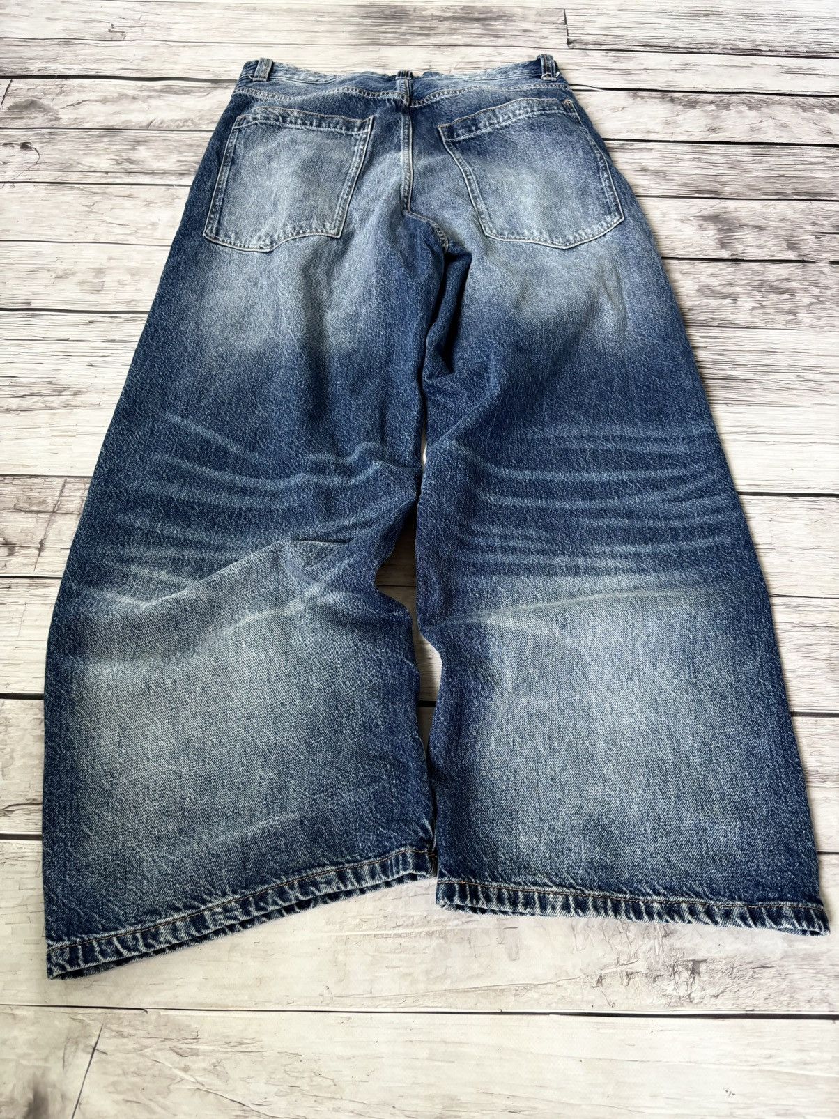 JNCO CRAZY Baggy Rap sk8 Jnco Style Washed Jeans y2k Size US 32 / EU 48 - 5 Thumbnail
