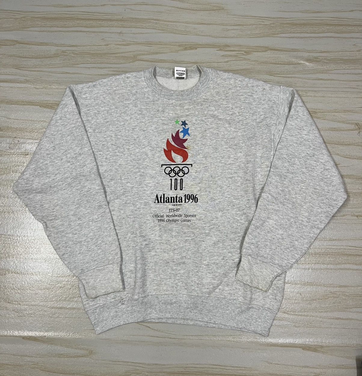 USA Olympics 90s Summer Olympic Atlanta Vintage Sweatshirt Size US L / EU 52-54 / 3 - 1 Thumbnail