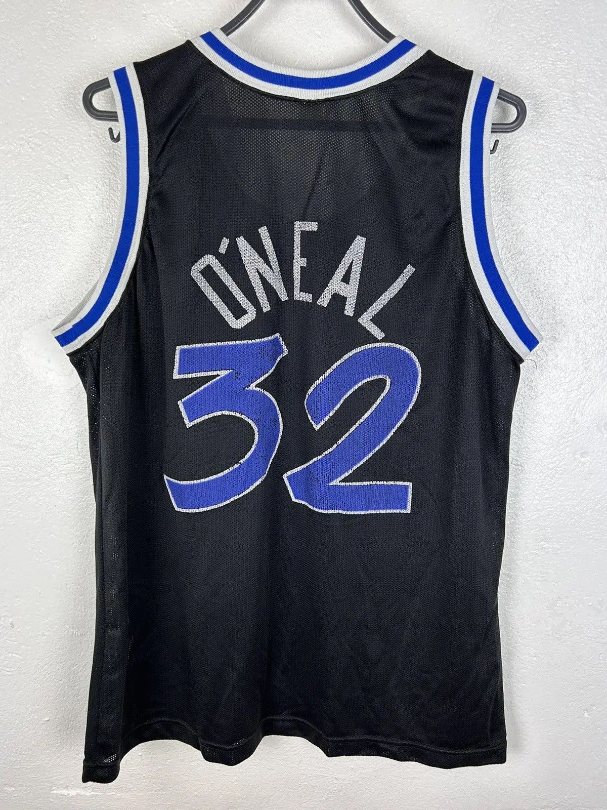 Champion 90s Vintage Orlando Magic #32 Shaquille O'neal NBA Jersey Size US XL / EU 56 / 4 - 6 Thumbnail