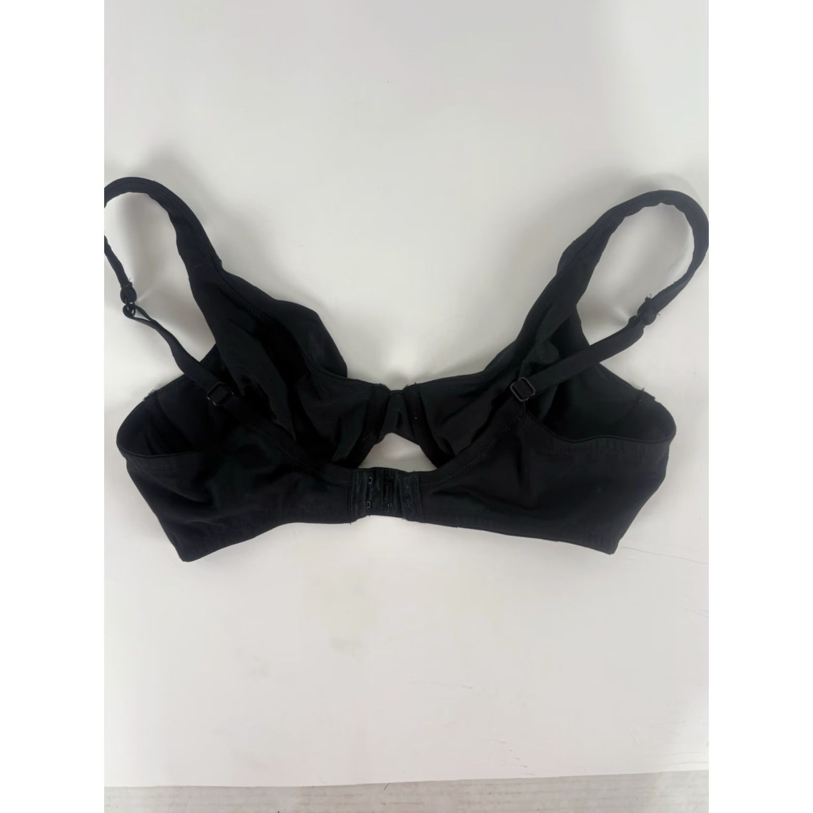 Jockey Jockey Underwired T-Shirt Bra Womens Size 36C Black Opaque Lightweight Regular Size ONE SIZE - 2 Thumbnail