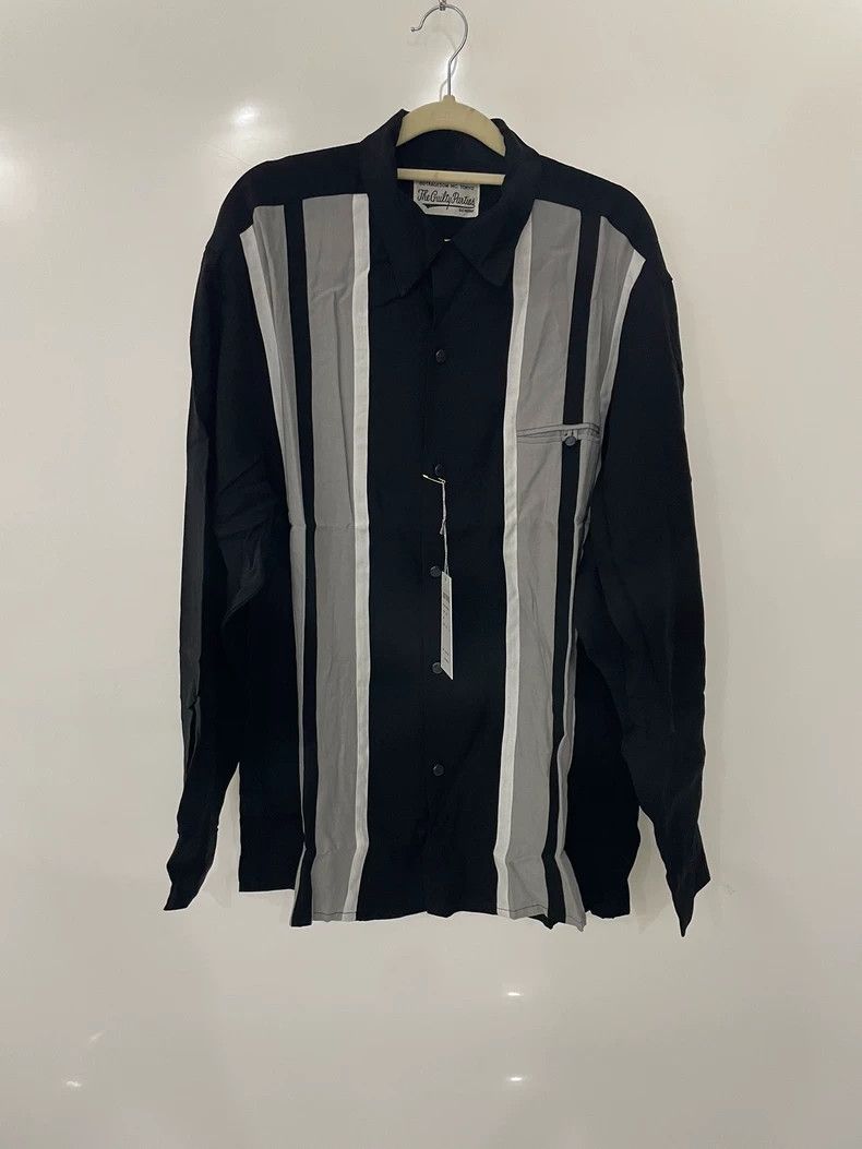 Wacko Maria Wacko Maria IA 23fw New Style Striped Color-Blocked Long-S Size US L / EU 52-54 / 3 - 1 Thumbnail