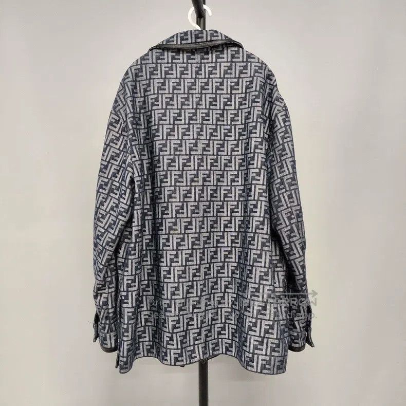 Fendi Fendi Monogrammed denim jacket, blue Size US M / EU 48-50 / 2 - 2 Thumbnail