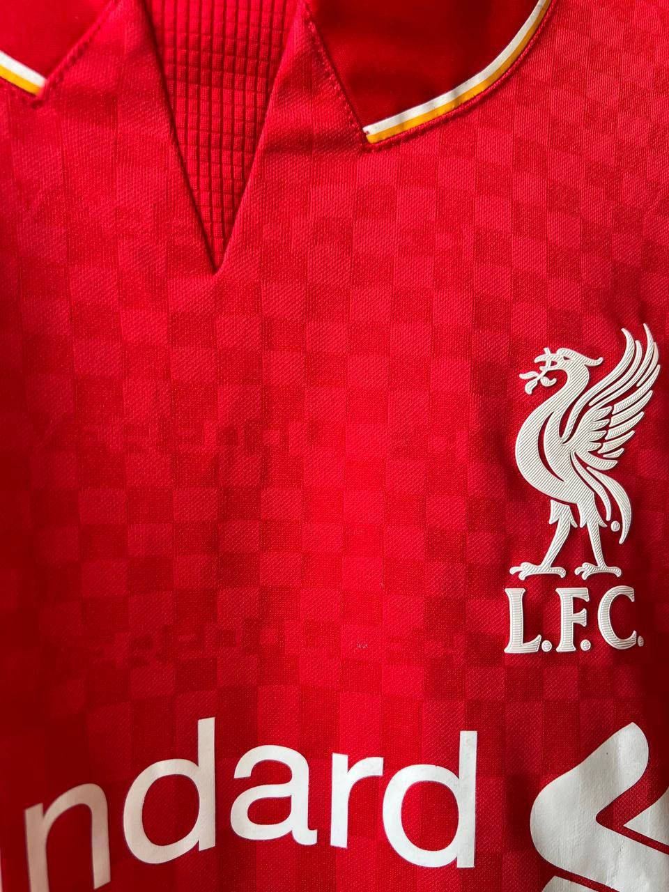 New Balance 2015/16 LIVERPOOL FC HOME SOCCER JERSEY FOOTBALL SHIRT SZ S Size US S / EU 44-46 / 1 - 6 Thumbnail