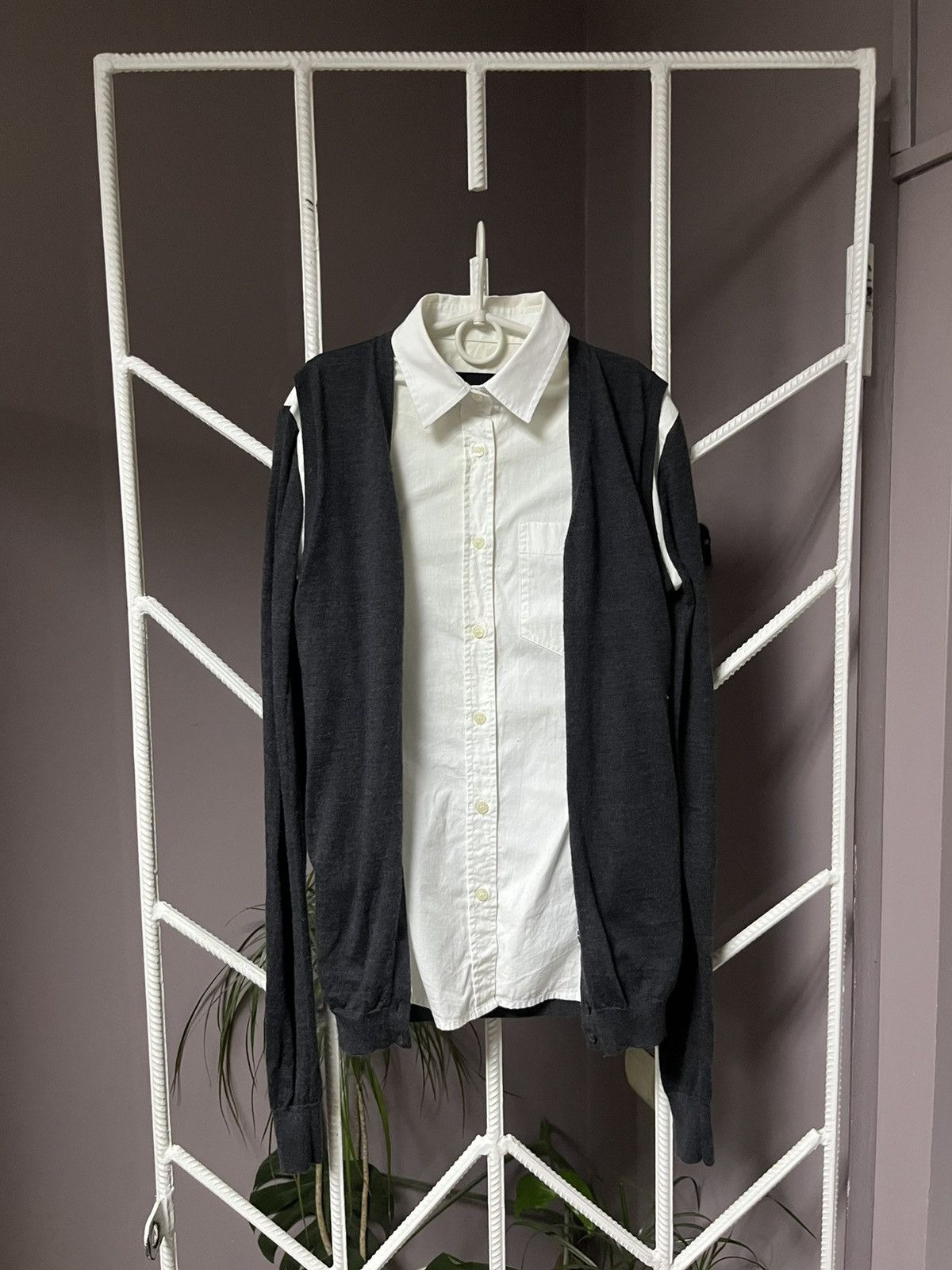 Dolce & Gabbana Vintage Dolce Gabbana Sweater Shirt + Wool Vest Size S / US 4 / IT 40 - 2 Thumbnail