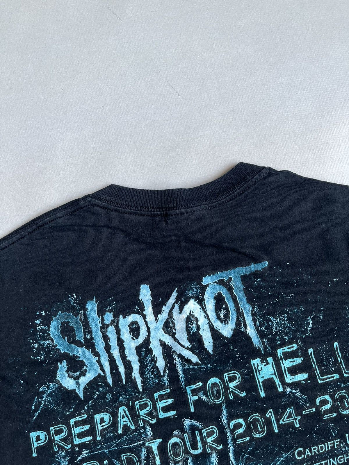Slipknot Slipknot Prepare For Hell Tour 2014 Black Unisex T-shirt Size US S / EU 44-46 / 1 - 9 Thumbnail
