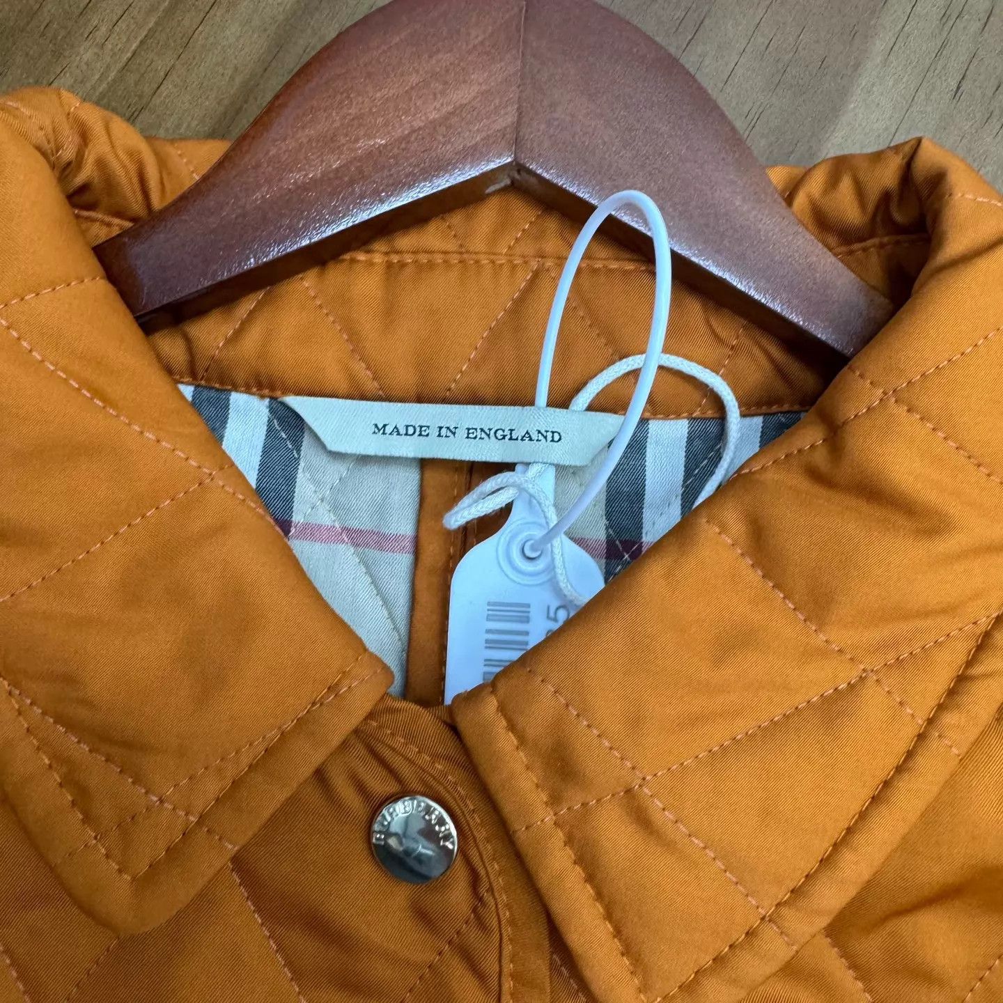 Burberry Burberry Cotton Jacket Orange XL Size XL / US 12-14 / IT 48-50 - 5 Thumbnail