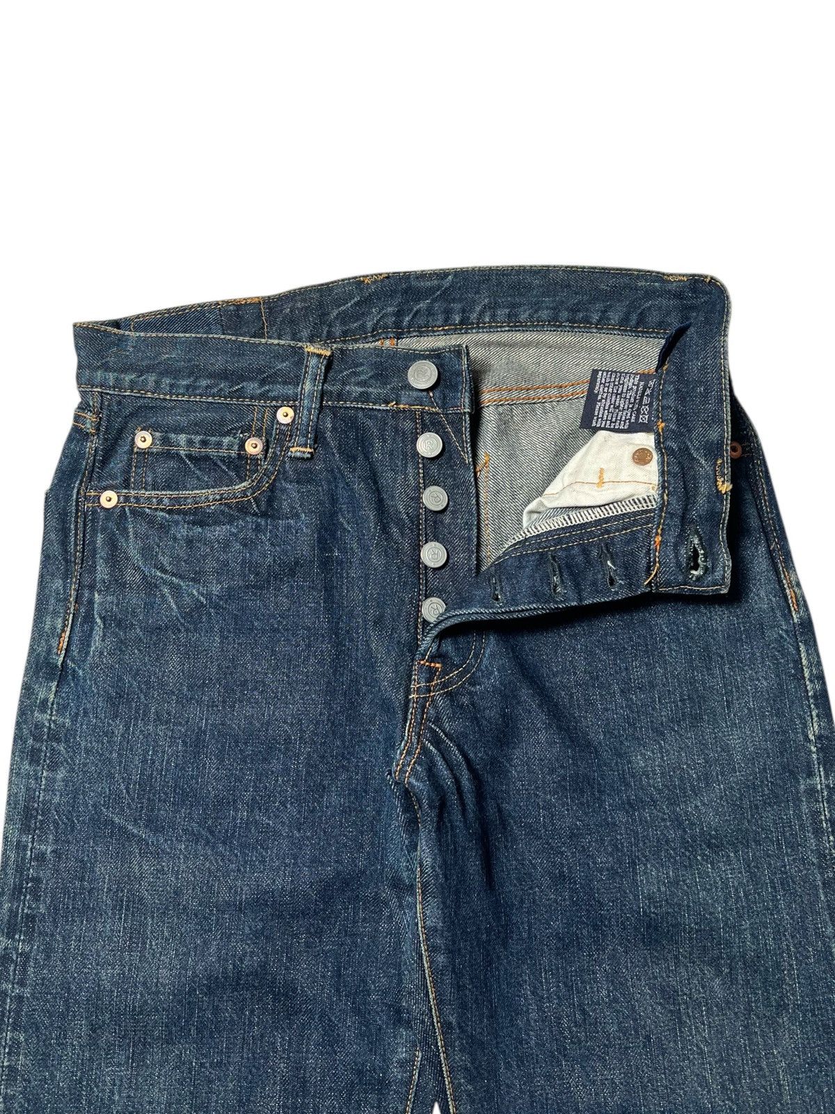 45rpm 2000s 45RPM Selvedge Button Pants Size US 26 / EU 42 - 4 Thumbnail