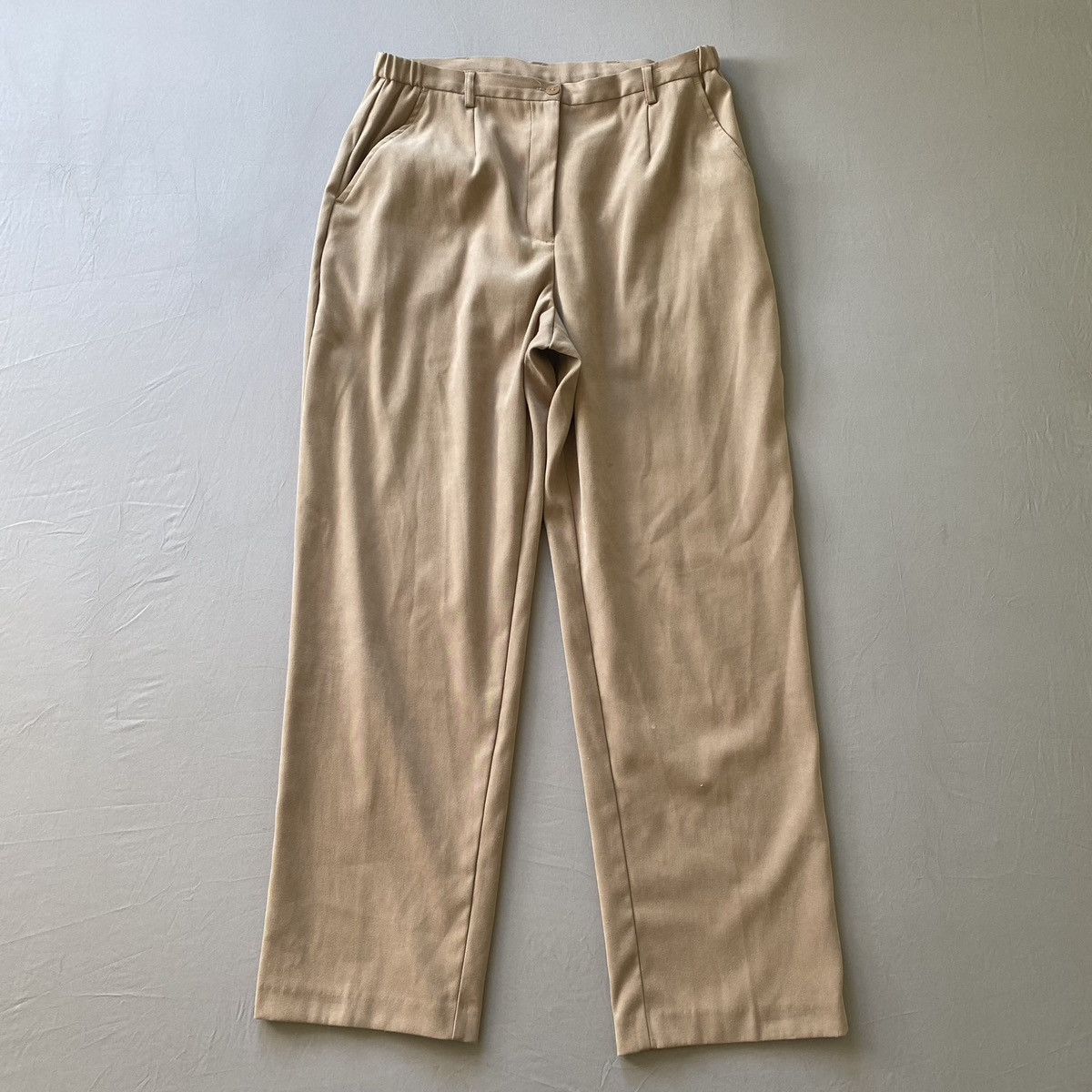 Coldwater Creek × Designer × Vintage Vintage Coldwater Creek Flat Front Trousers Size 34" / US 12 / IT 48 - 1 Thumbnail