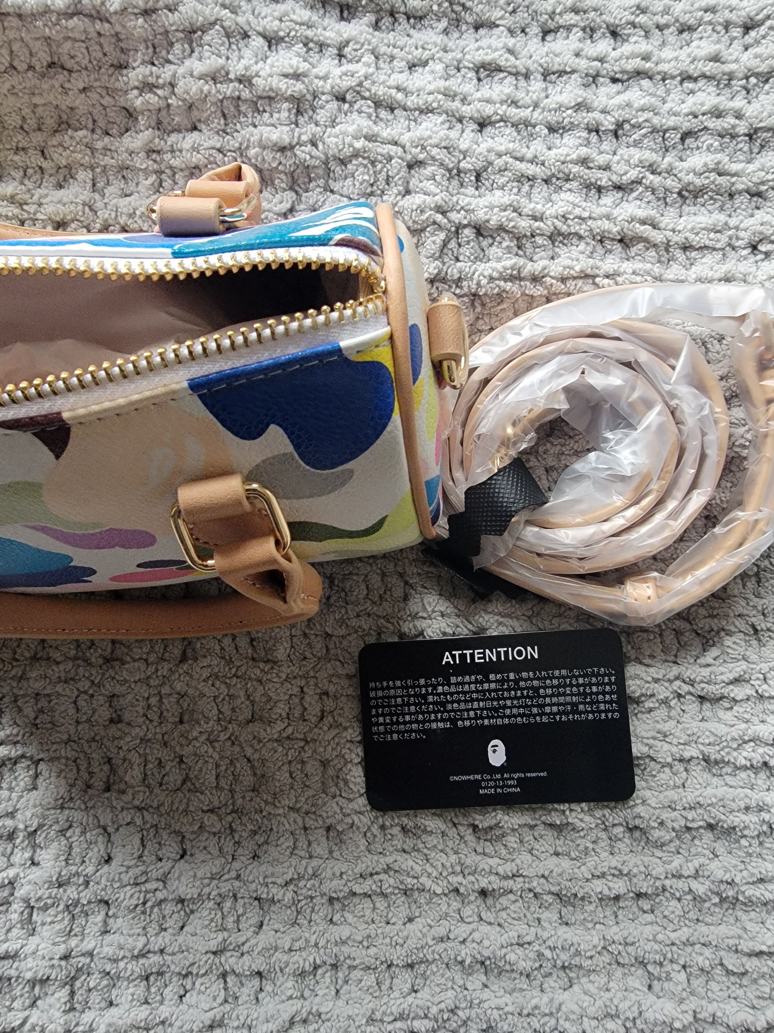 Bape Bape Multi camo Mini Shoulder Bag, NEW with tag from Japan Size ONE SIZE - 6 Thumbnail