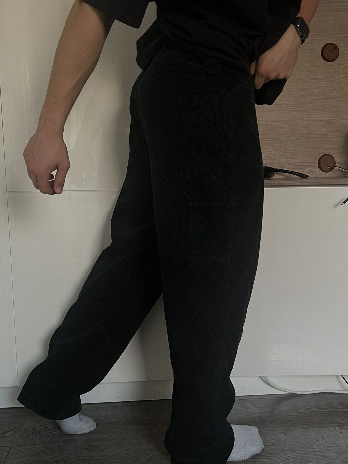 Polo Ralph Lauren × Ralph Lauren × Vintage ‼️Polo by Ralph Lauren Vintage Welur Teddy Casual Patch Pants Size US 36 / EU 52 - 17 Thumbnail