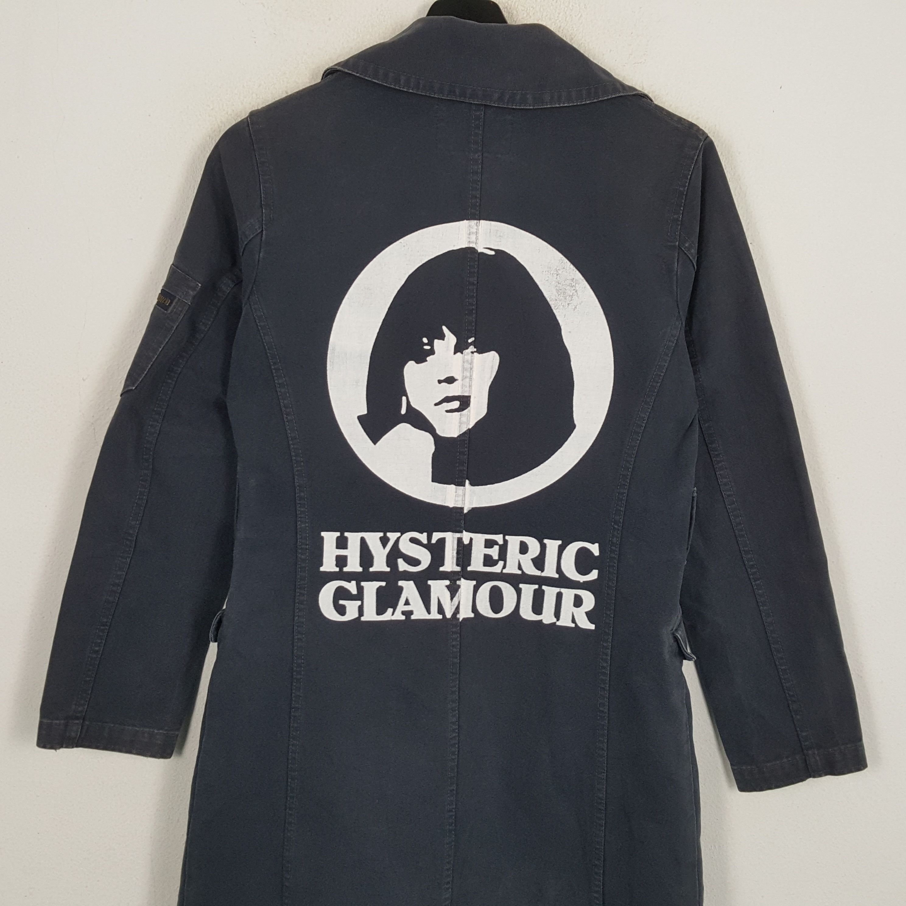 Hysteric Glamour × Japanese Brand × Vintage HYSTERIC GLAMOUR Japanese Brand Custom Art Long Jacket Size XS / US 0-2 / IT 36-38 - 2 Thumbnail