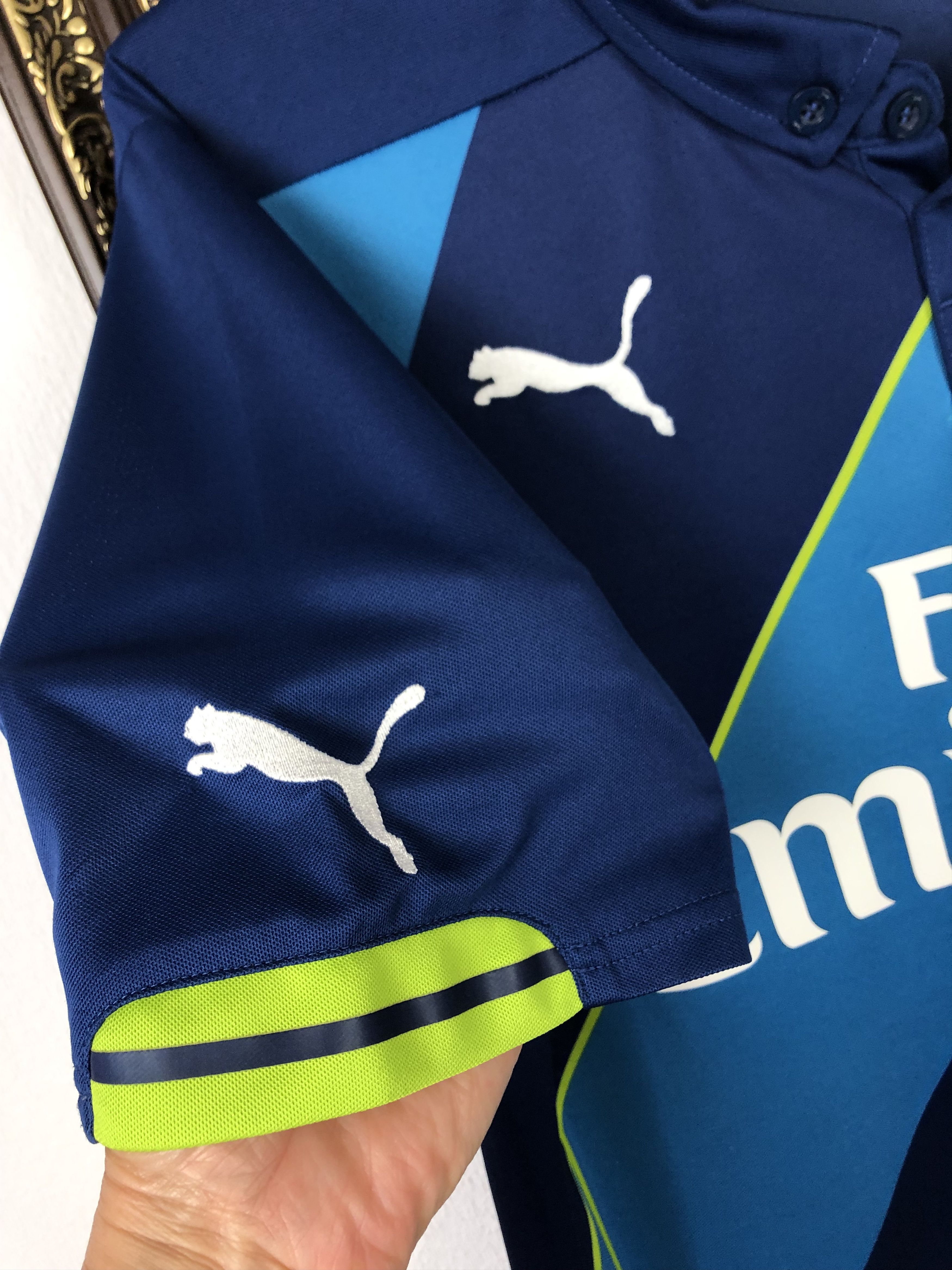 Puma Arsenal football shirt 2014 Soccer Jersey Gunners Tee Hype Size US M / EU 48-50 / 2 - 6 Thumbnail