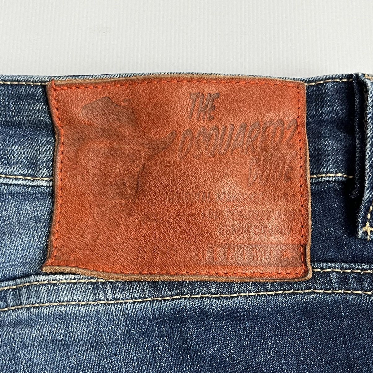 Dsquared2 Dsquared 2 distressed painted western denim jeans skinny Size US 30 / EU 46 - 14 Thumbnail