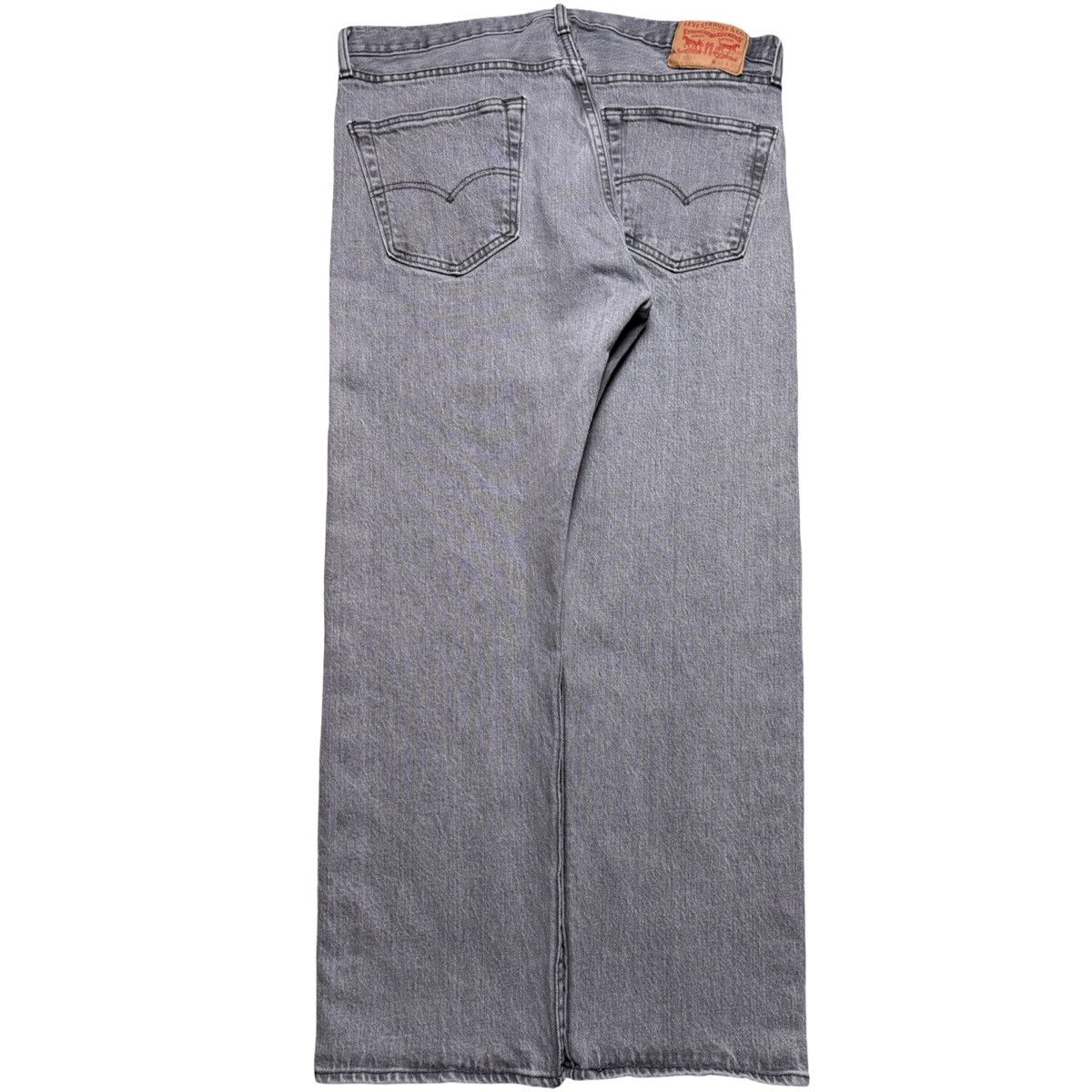 Levi's Levis 501 Jeans Men’s Gray Denim Pants Faded Grunge 36X29 Size US 36 / EU 52 - 8 Thumbnail