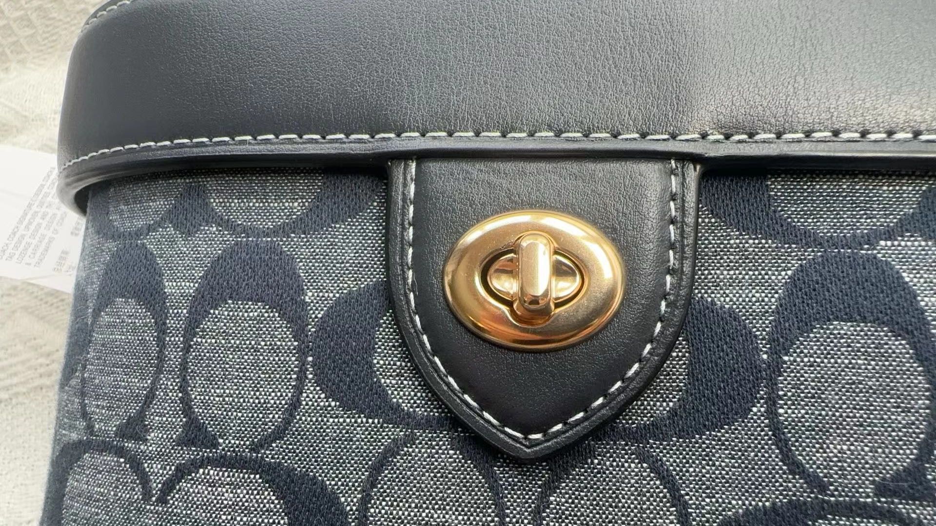 Coach Coach C8165 Gold/Denim Multi Kay Crossbody Size ONE SIZE - 8 Thumbnail