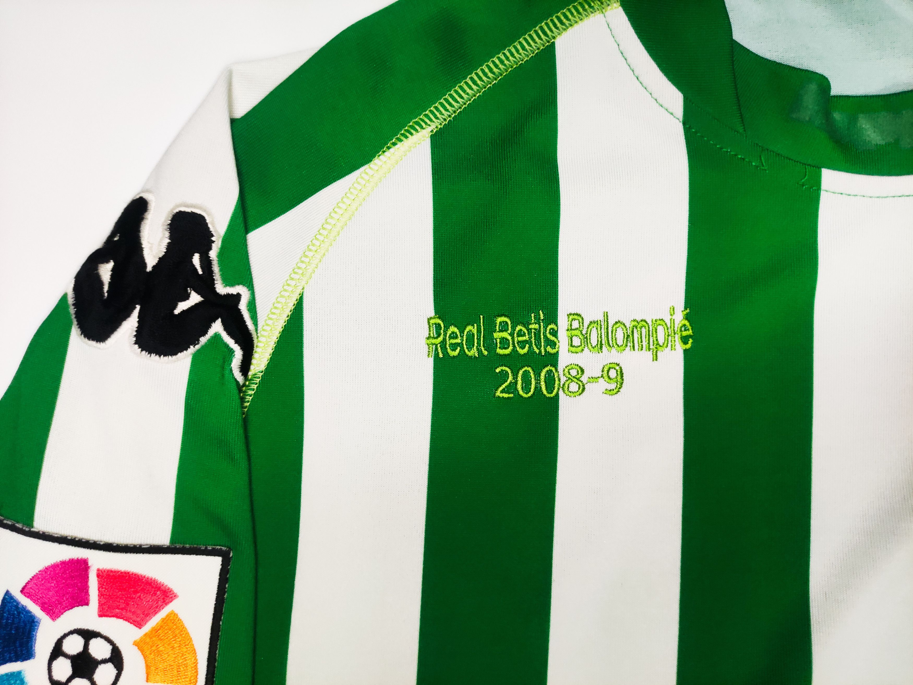 Kappa Real Betis 2008 2009 Kappa Home Shirt Spain Sevilla Size US XL / EU 56 / 4 - 7 Thumbnail