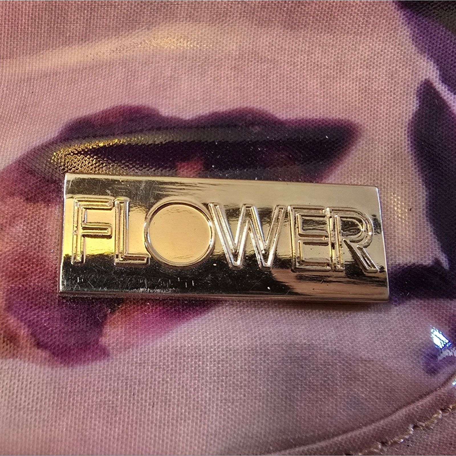 Other Multicolored | FLOWER | Foldover Cosmetic Clutch Size ONE SIZE - 5 Thumbnail
