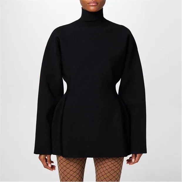 Balenciaga o1g2r1mq0325 Jumpers in Black Size S / US 4 / IT 40 - 3 Thumbnail