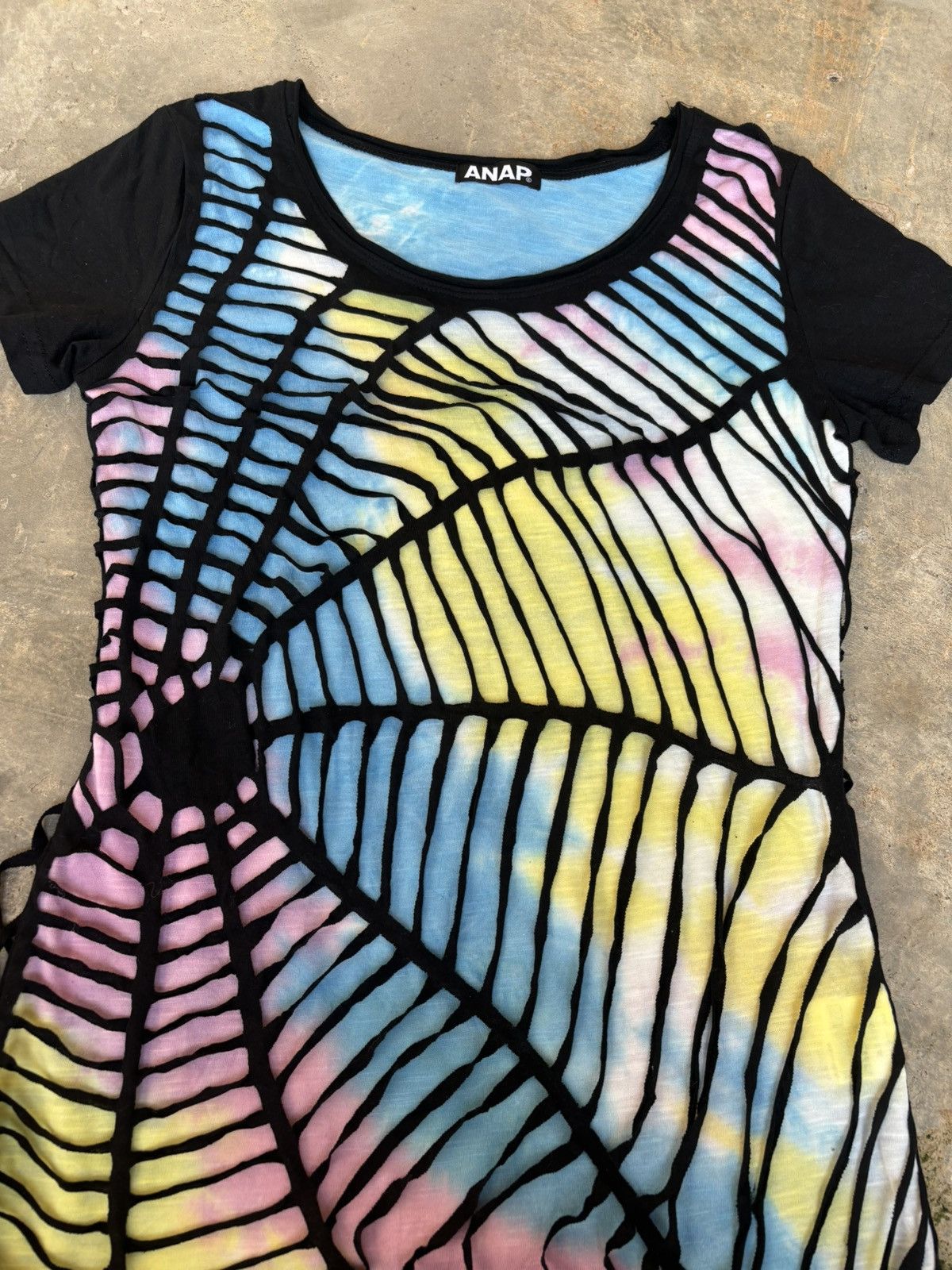 Hysteric Glamour Y2k Anap Multi Color NN Spider Style Tshirt Size ONE SIZE - 3 Thumbnail