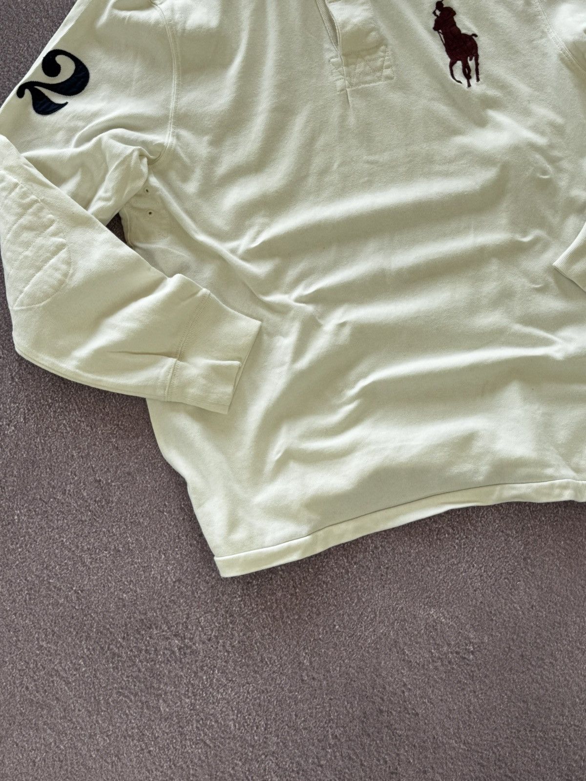 Polo Ralph Lauren Chief Keef Polo Ralph Lauren longsleeve white big pony Size US L / EU 52-54 / 3 - 6 Thumbnail