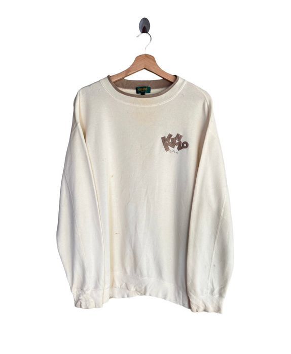 image of Vintage Kenzo Small Logo Sweatshirt, Men's (Size Large)