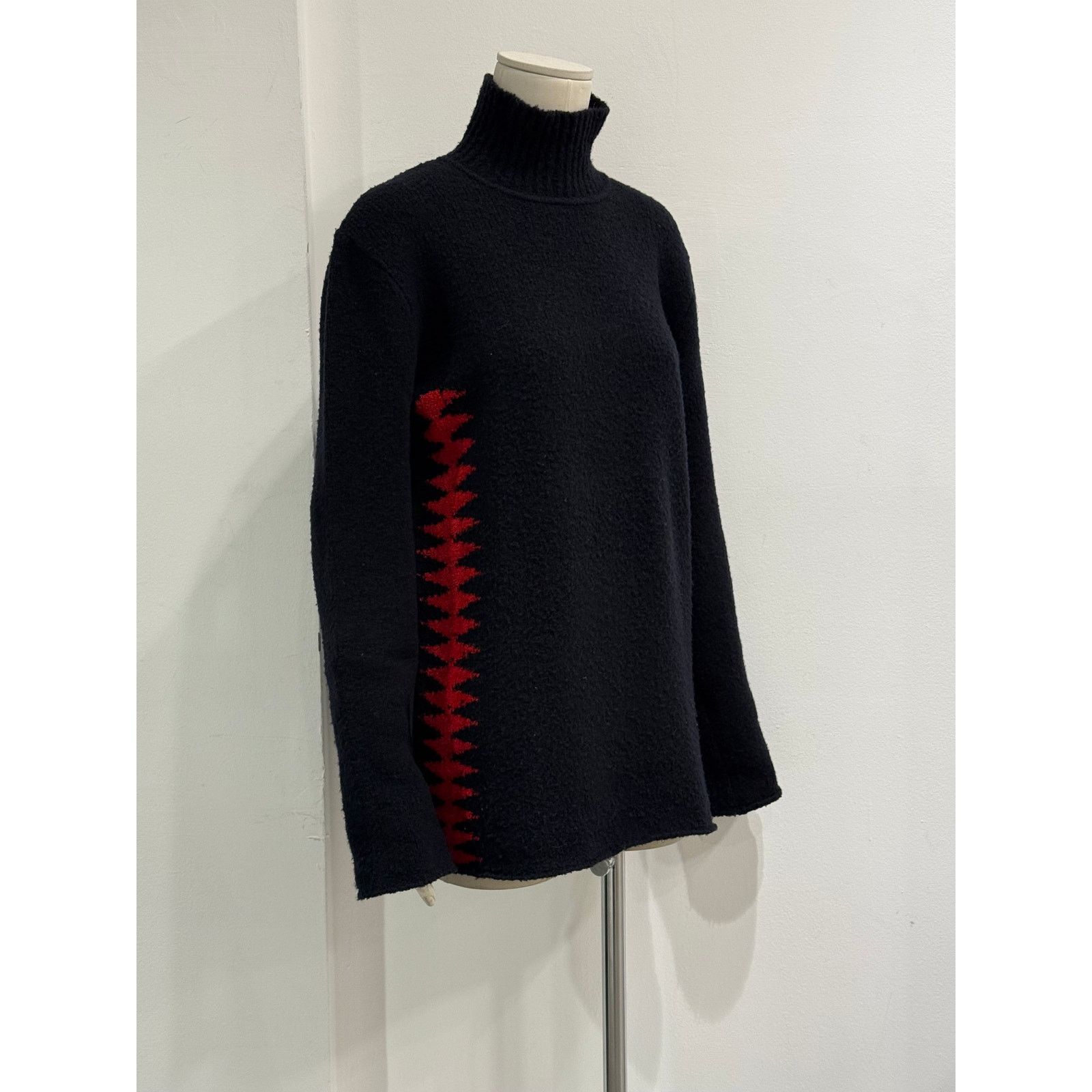 Ann Demeulemeester 1990s Ann Demeulemeester wool sweater Size M / US 6-8 / IT 42-44 - 2 Thumbnail