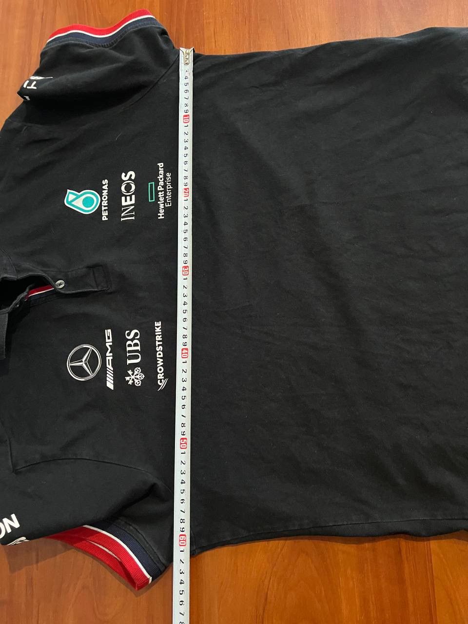 Formula 1 2021 MERCEDES BENZ AMG PETRONAS FORMULA ONE POLO JERSEY XXL Size US XXL / EU 58 / 5 - 18 Thumbnail