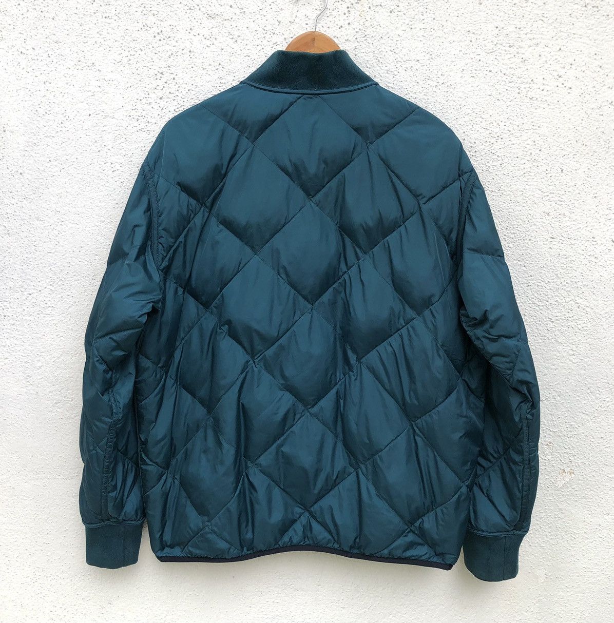 Lemaire × Uniqlo UNIQLO X LEMAIRE Mens Reversible Blue / Green Quilted Jacket Size US XL / EU 56 / 4 - 11 Thumbnail