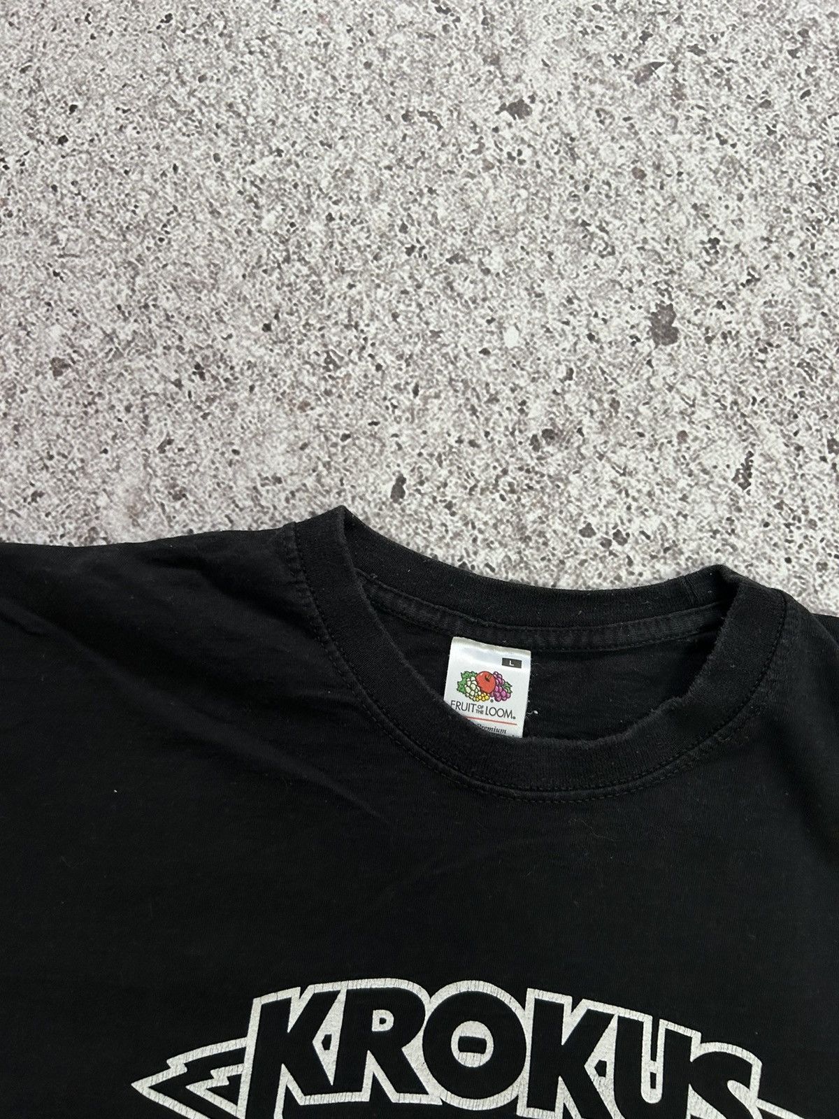 Band Tees × Vintage Vintage 00s Krokus Rock Band Music Retro Y2K Hype T-Shirt Size US L / EU 52-54 / 3 - 6 Thumbnail