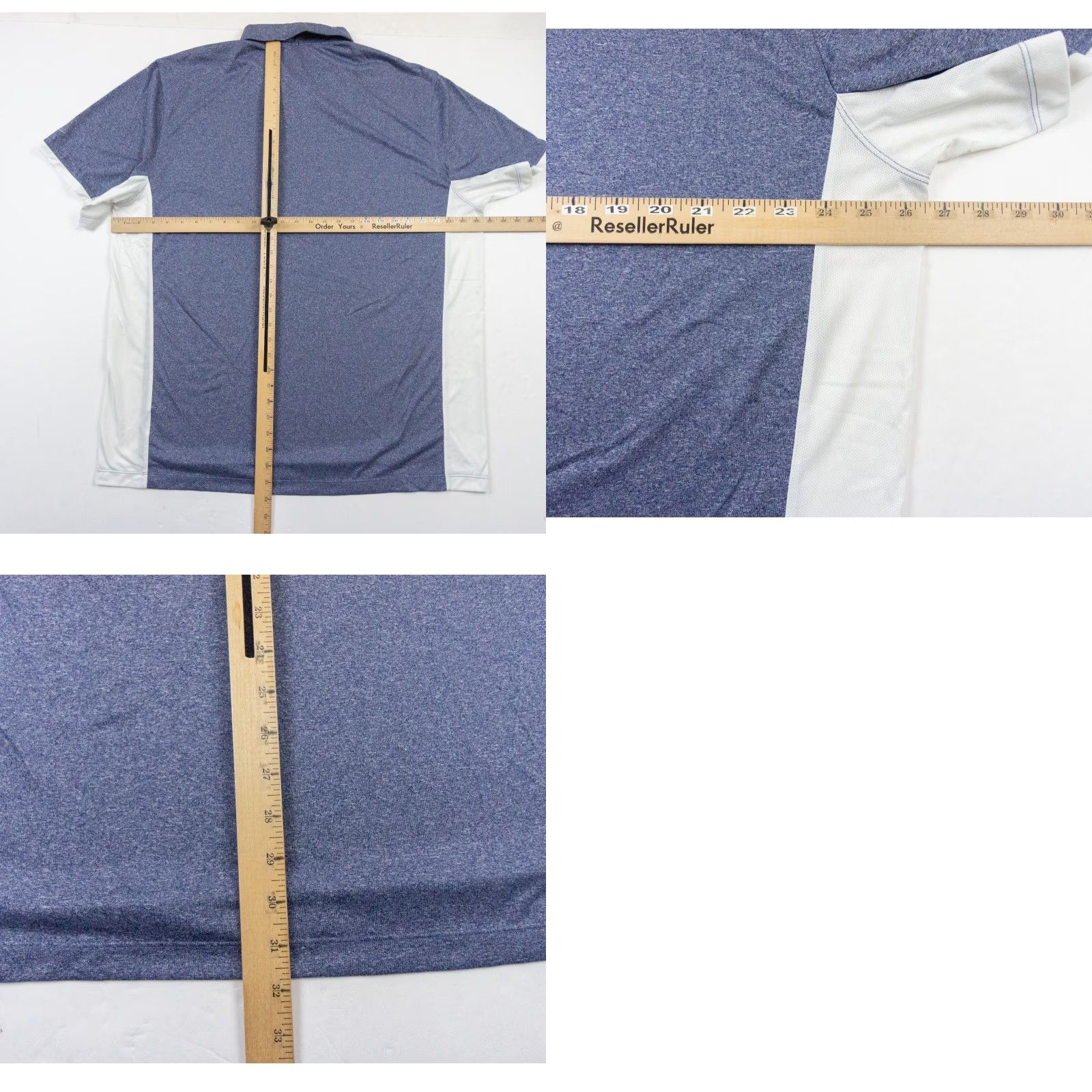 Nike Nike Golf Polo Adult 2XL Blue Dri-Fit Tour Performance Shirt Mens Size US XXL / EU 58 / 5 - 8 Thumbnail