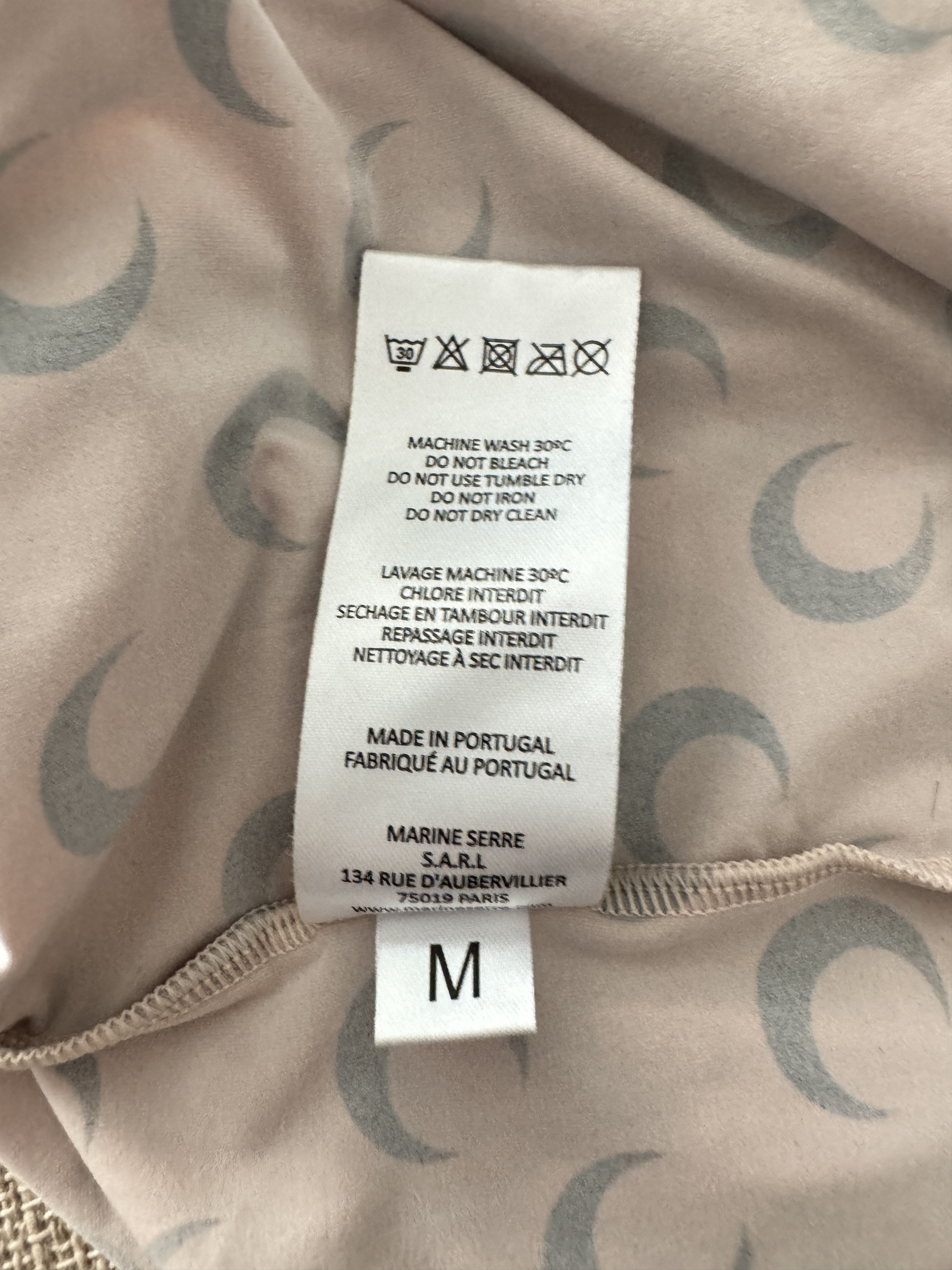 Marine Serre SSENSE Exclusive Tan All Over Moon Turtleneck | Grailed