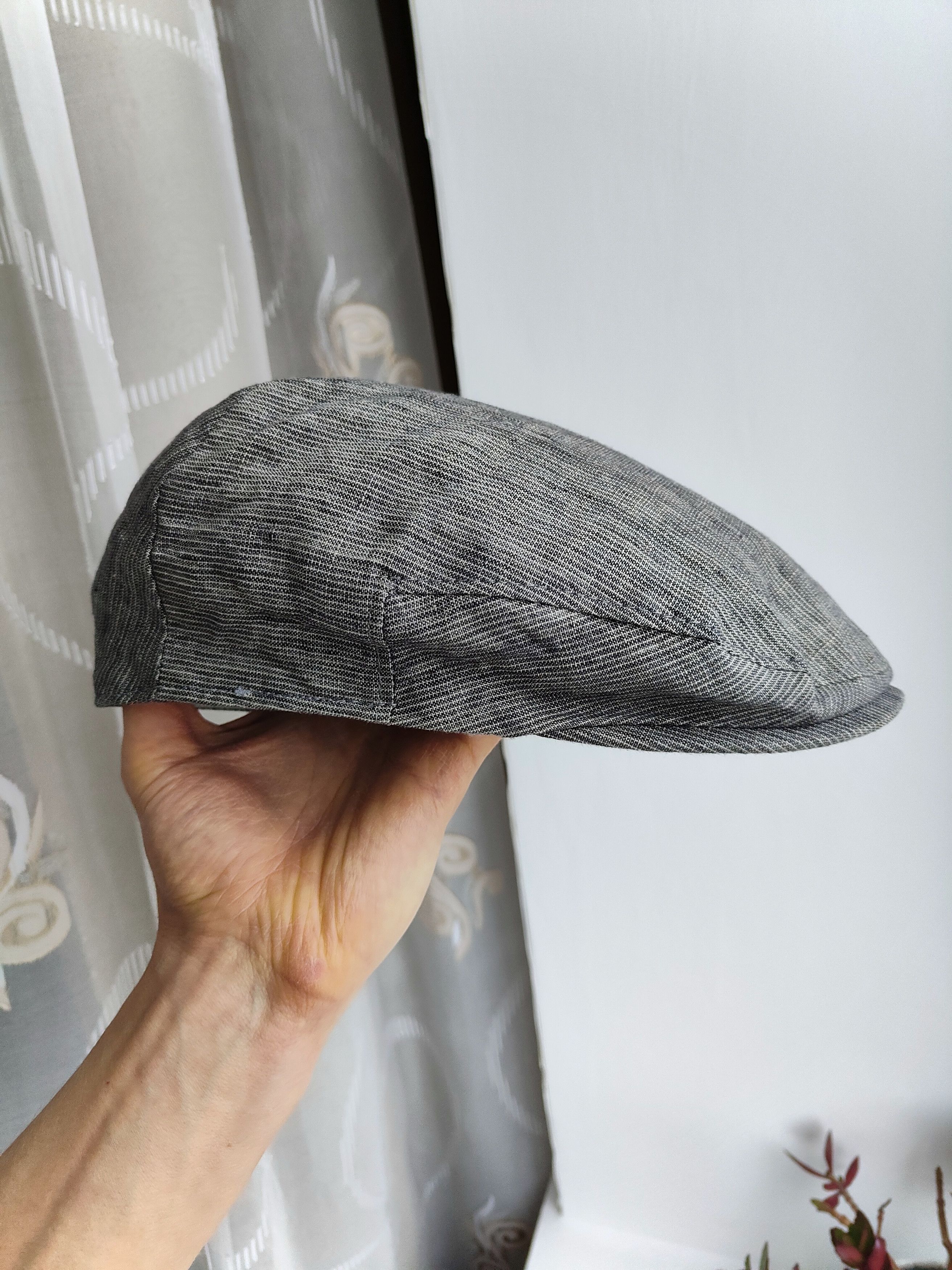 Bugatti Bugatti Linen Flat Cap Hat Summer Ivy Cap Peaky Blinders Size ONE SIZE - 3 Thumbnail
