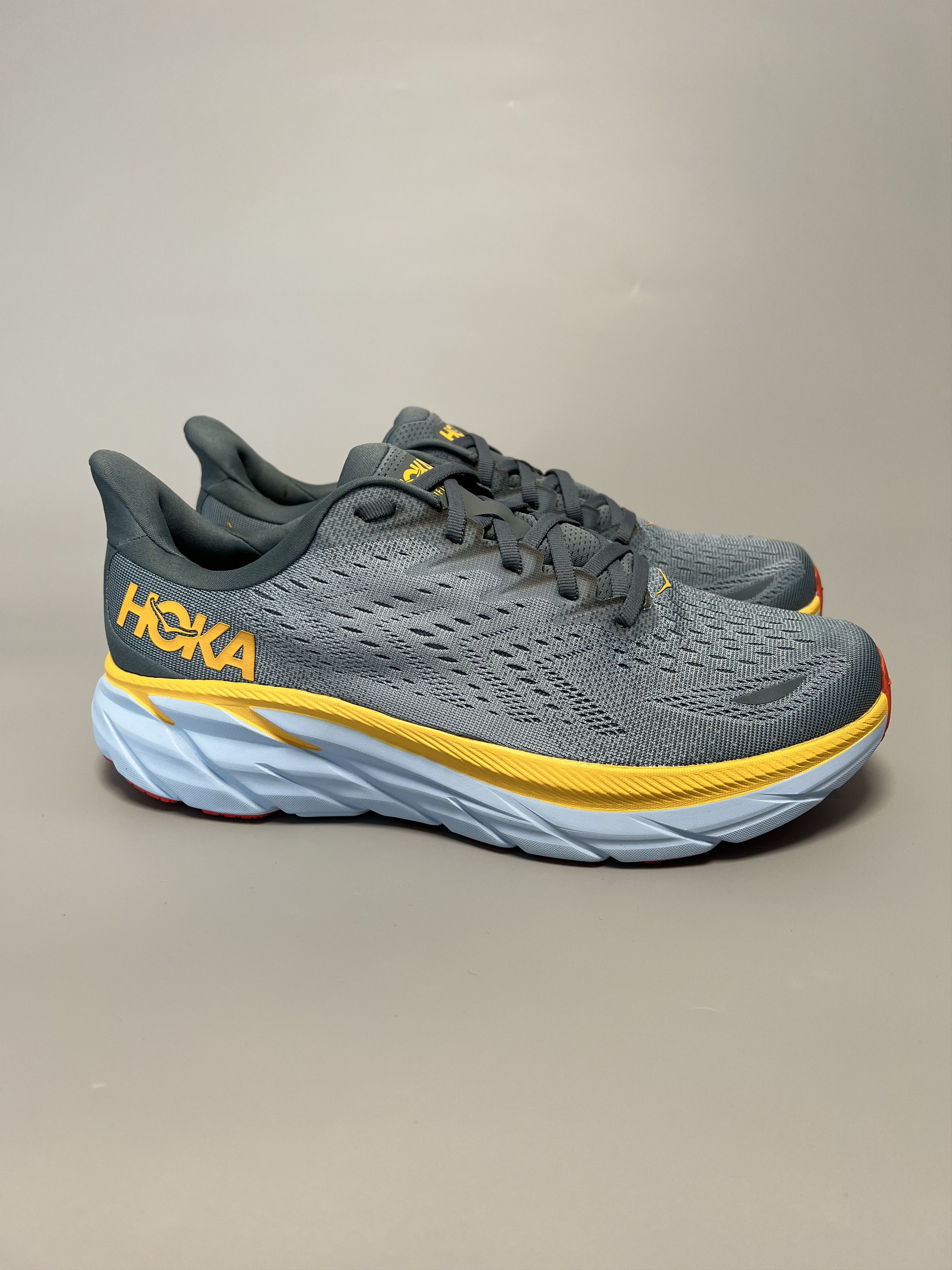 Hoka 11.5D Hoka One One Clifton 8 Men's Running Shoes Walking Gym Size US 11.5 / EU 44-45 - 1 Thumbnail
