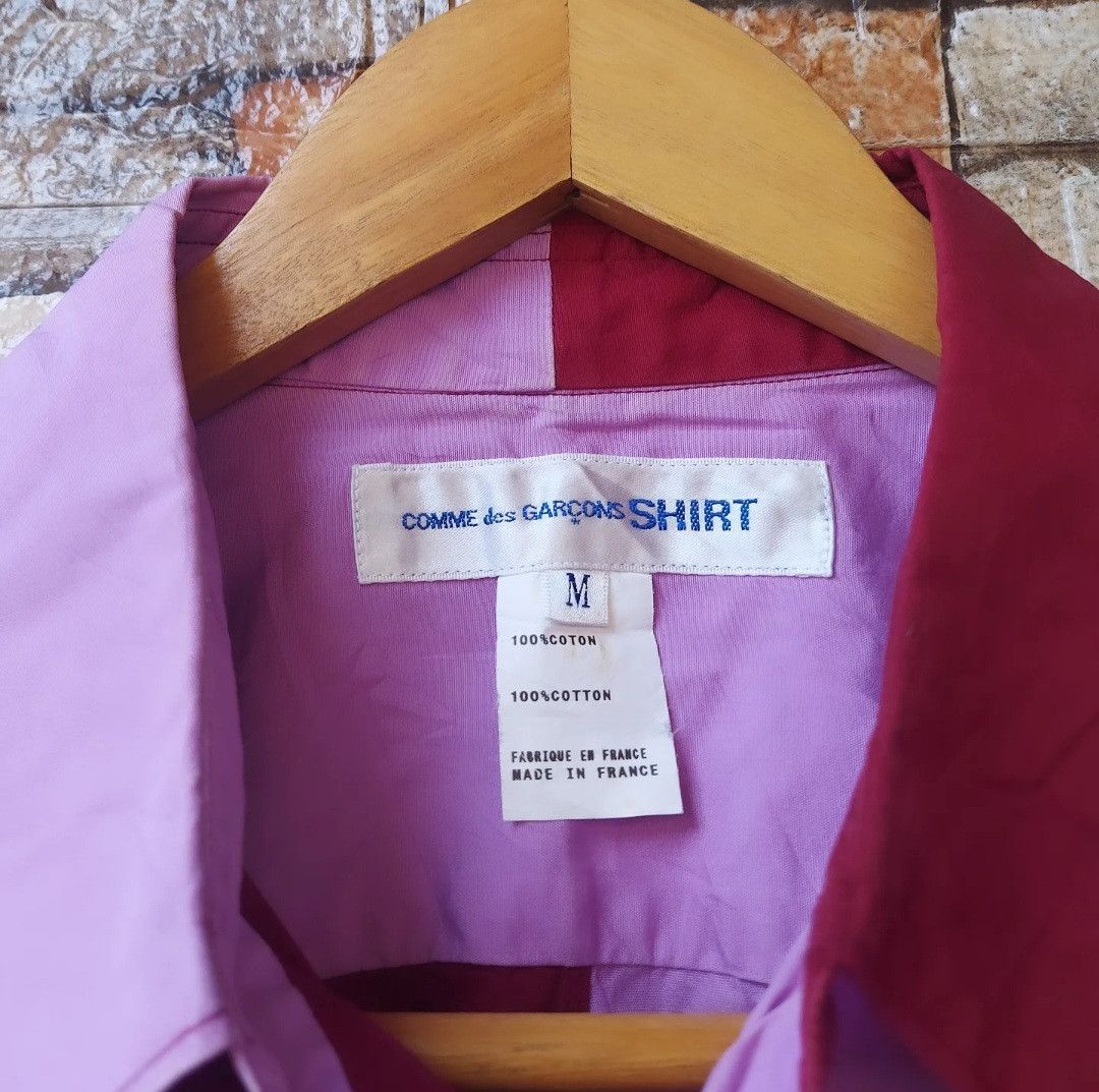 Comme des Garcons Comme des Garcons SHIRT Two Tone Size US M / EU 48-50 / 2 - 4 Thumbnail