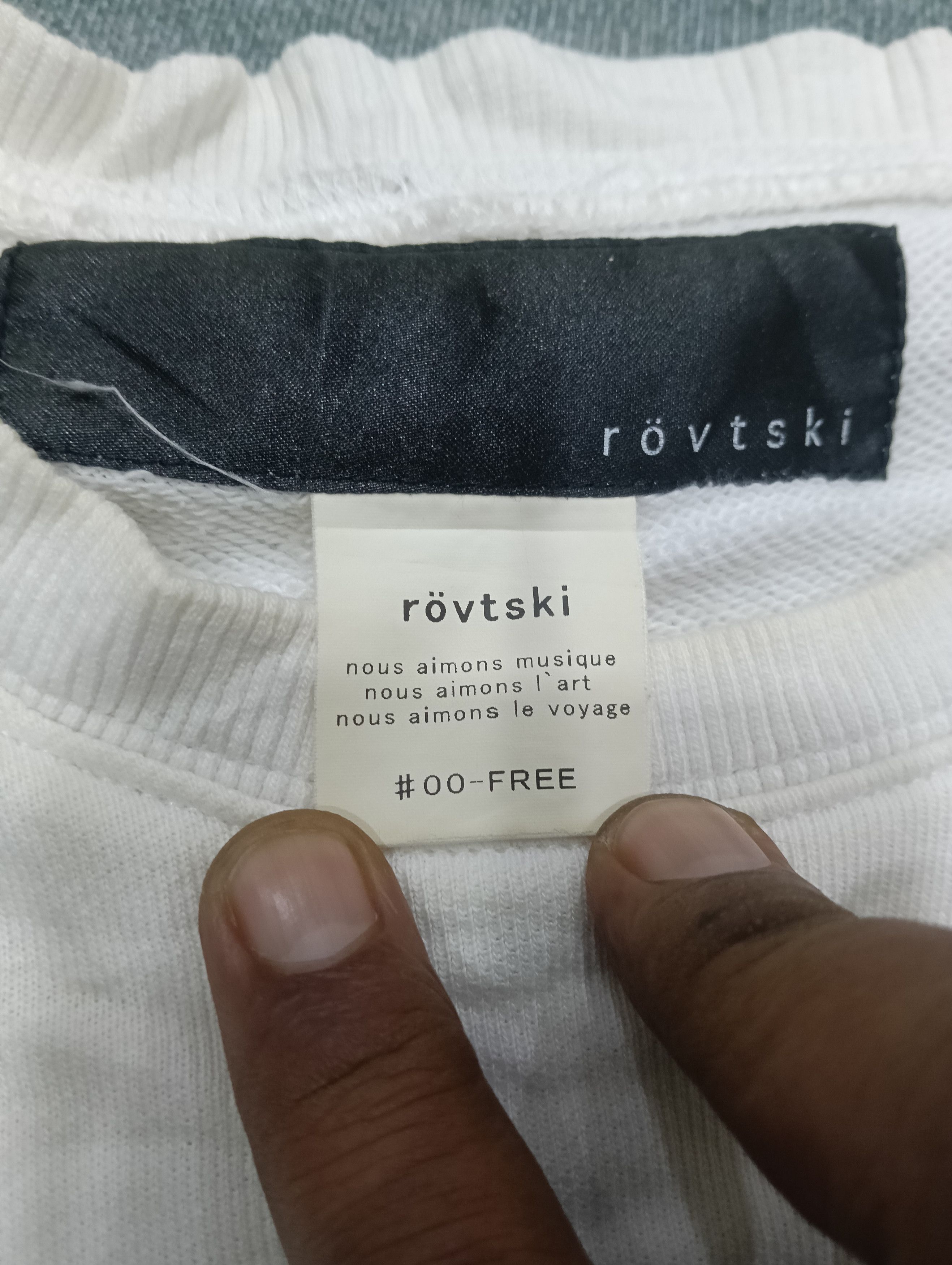 If Six Was Nine × Japanese Brand Rovtski Japanese Brand Sweatshirt Size US XL / EU 56 / 4 - 6 Thumbnail