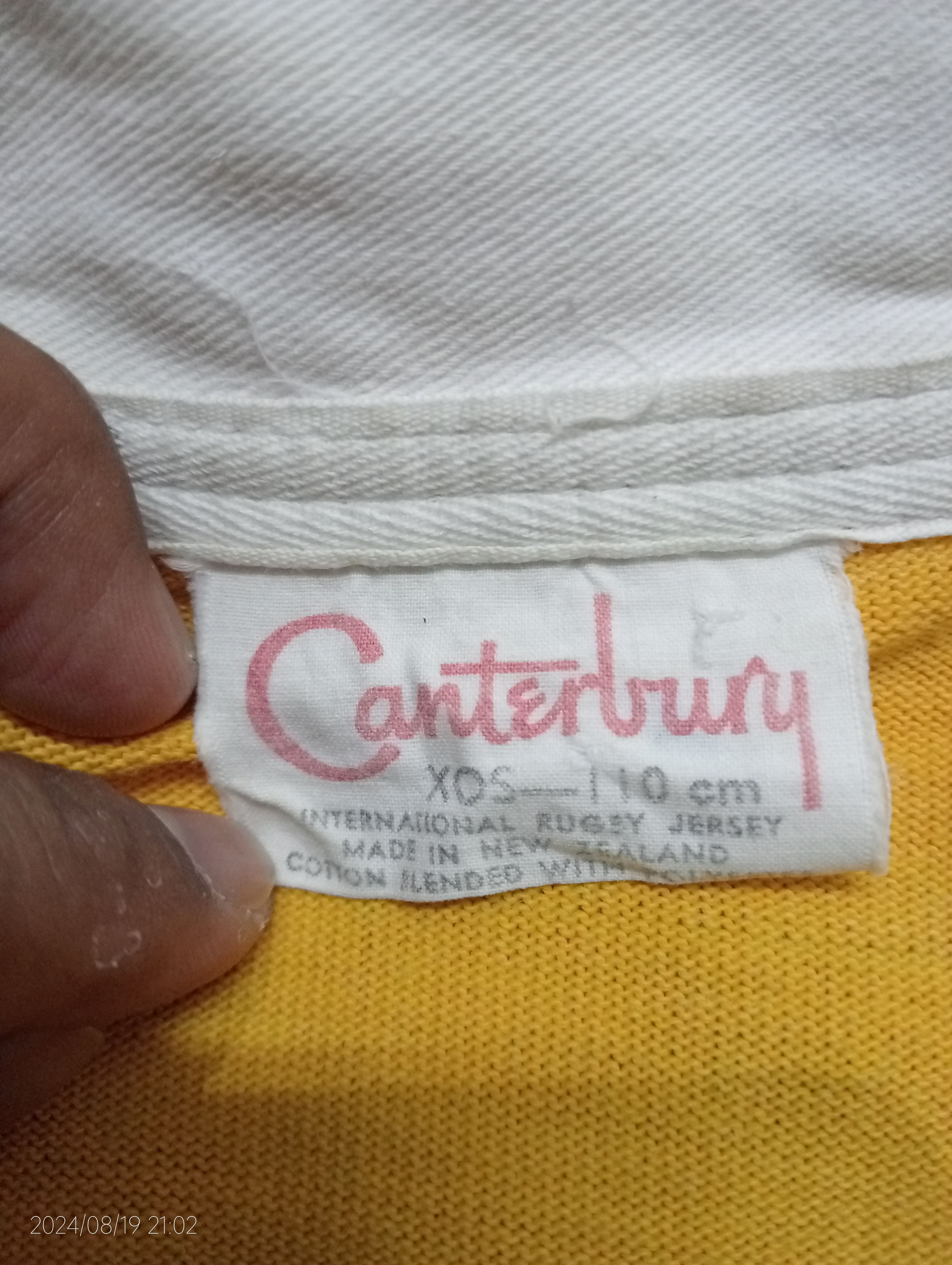 Canterbury of New Zealand VTG '70s Canterbury Polo Rugby Jersey New Zealand Size US M / EU 48-50 / 2 - 2 Thumbnail