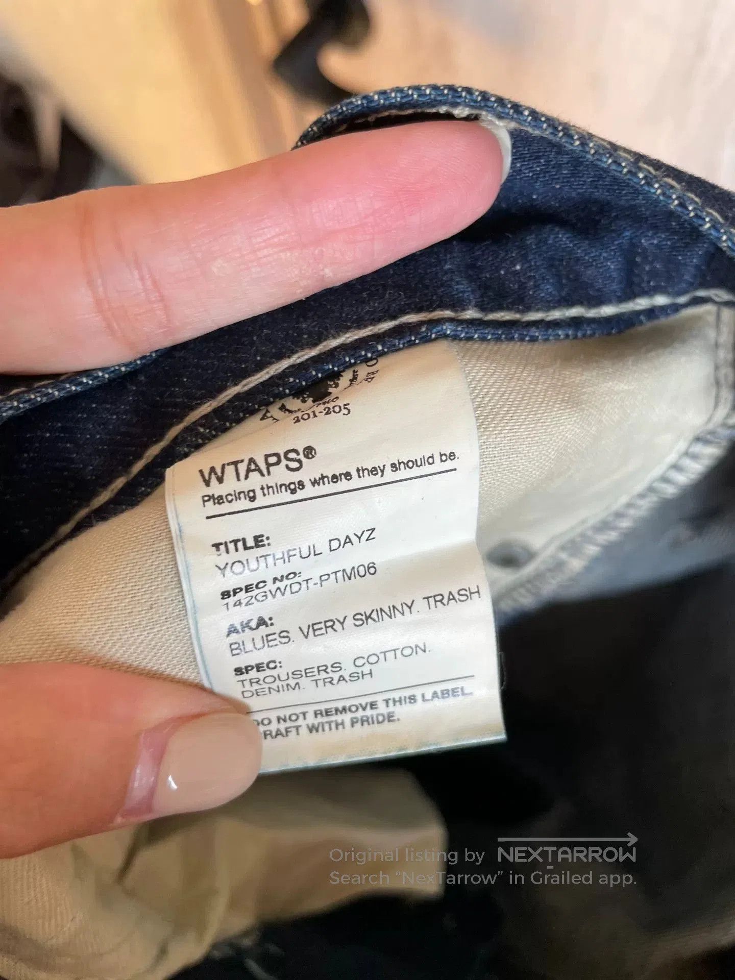 Wtaps WTAPS 16AW Very Skinny Washed Jeans. Size US 30 / EU 46 - 5 Thumbnail
