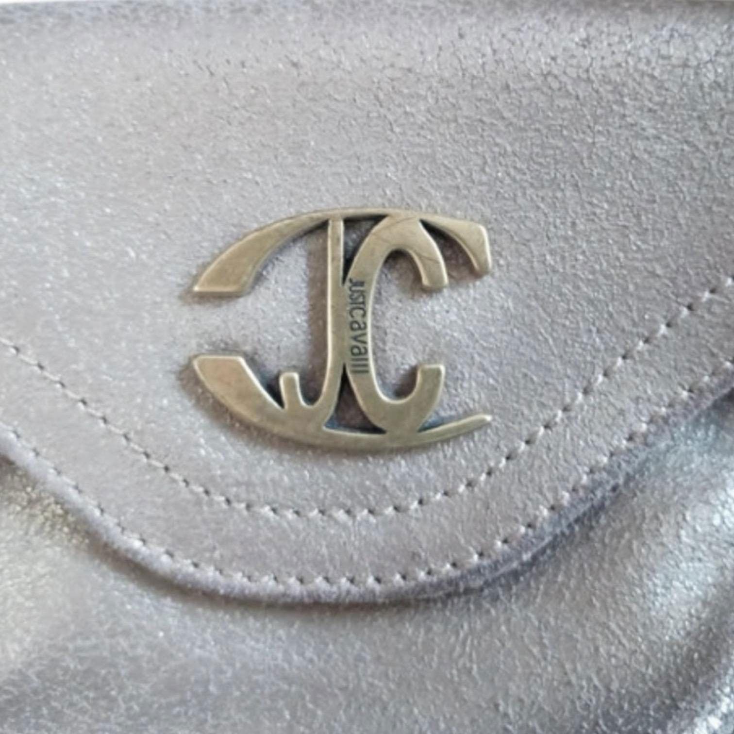 Roberto Cavalli The Cavalli Big Leather Shoulder Bag Size ONE SIZE - 5 Thumbnail