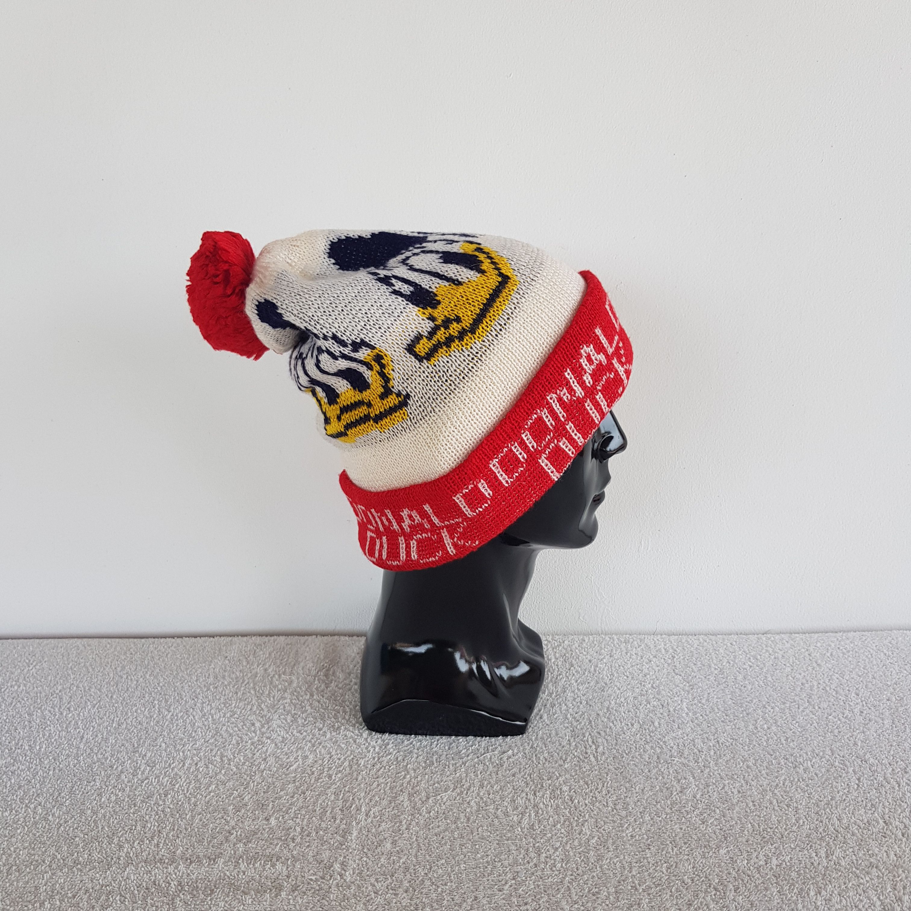 Disney Vintage 70s Donald Duck Mickey Mouse Beanie Snow Caps Hats Size ONE SIZE - 3 Thumbnail
