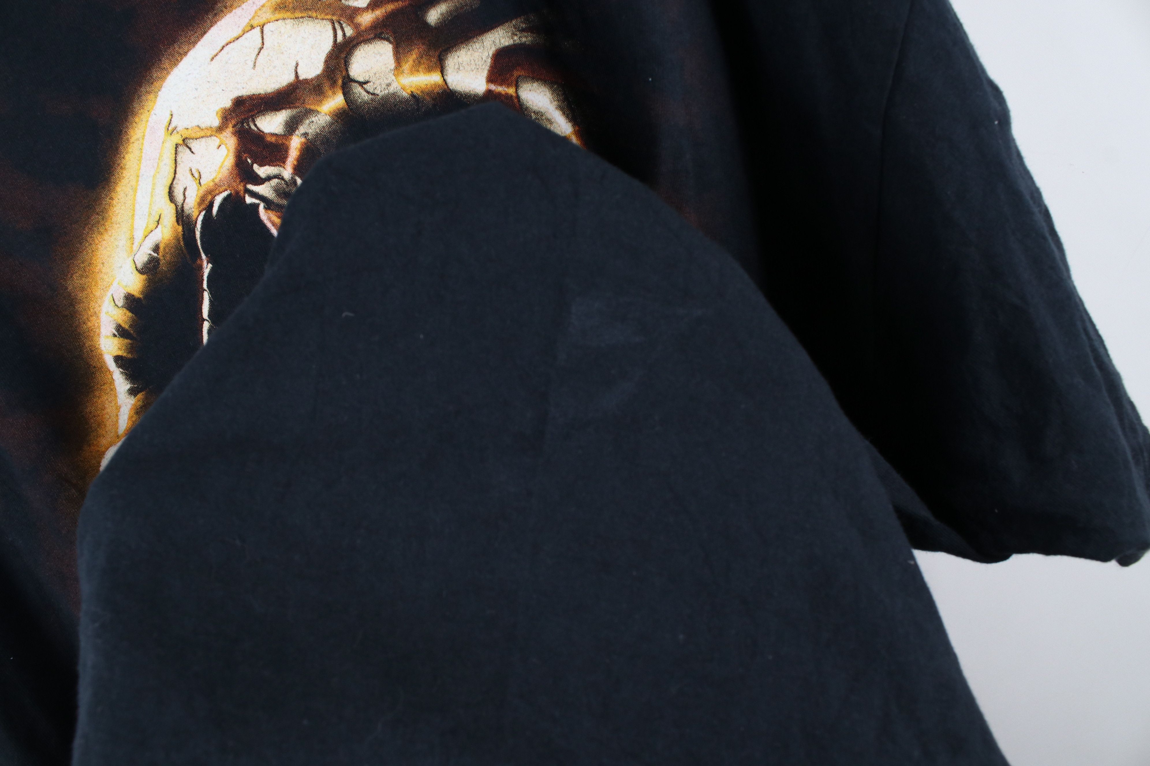 Vintage Vintage 90s Y2K Streetwear Skeleton Skull Mummy T-Shirt Size US XL / EU 56 / 4 - 6 Thumbnail