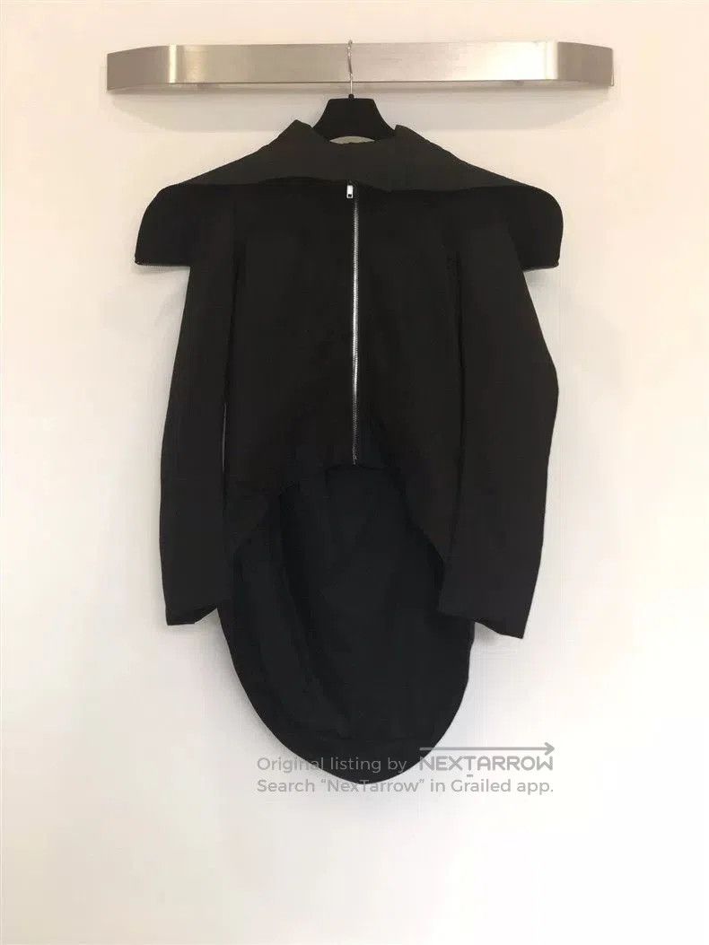 Rick Owens Rick Owens Asymmetrical Zip-Up Coat. Size US S / EU 44-46 / 1 - 1 Thumbnail