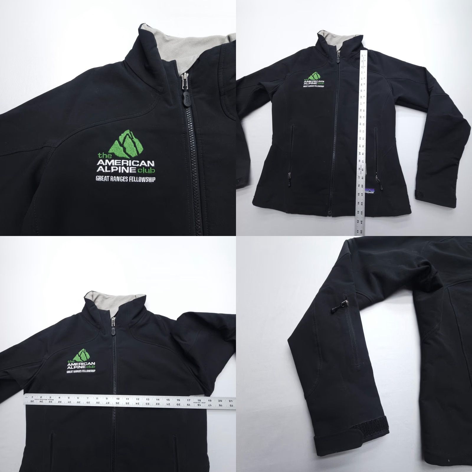 Patagonia Patagonia Guide Jacket Womens Small Black Softshell Lined Hiking Outdoor Jacket Size S / US 4 / IT 40 - 8 Thumbnail