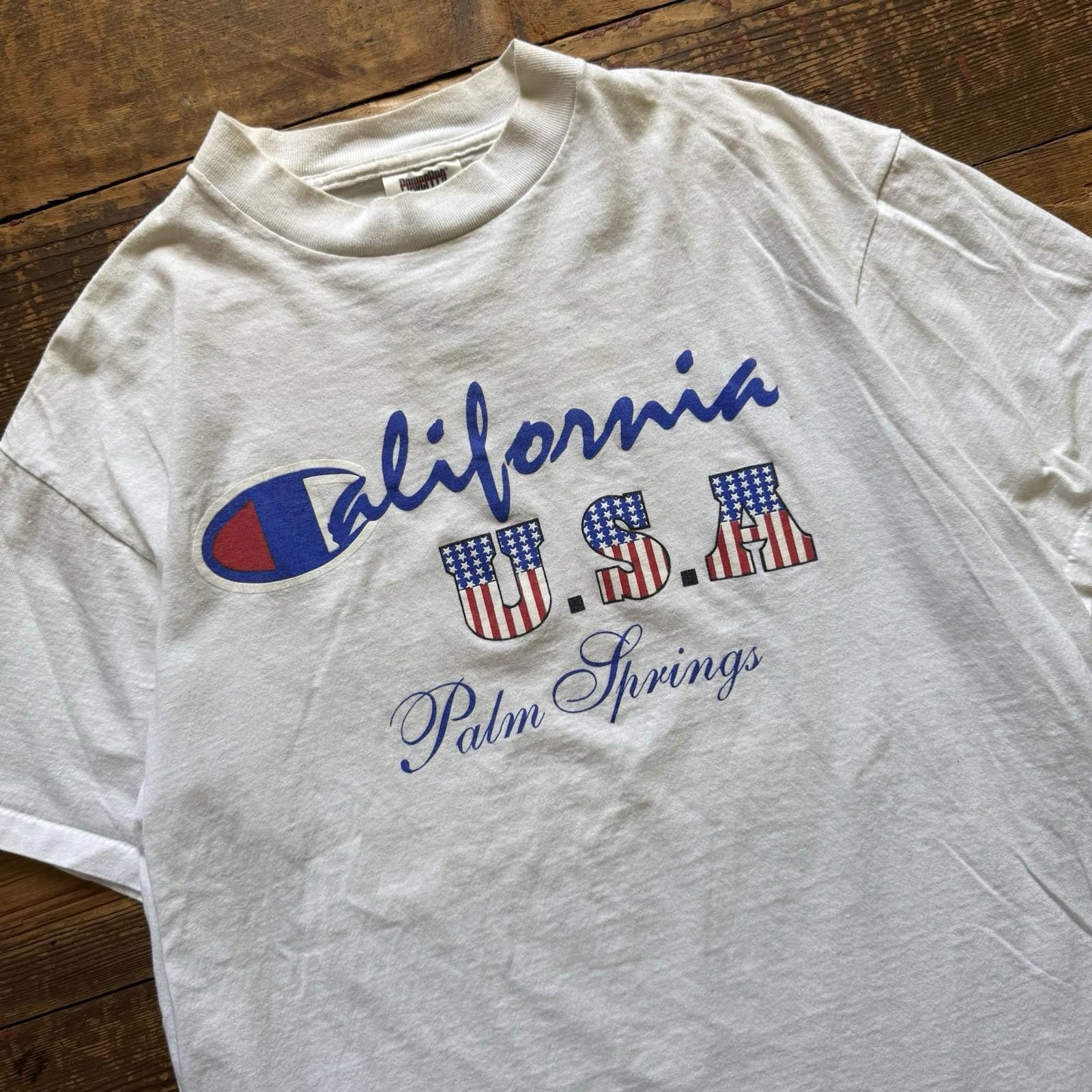 Champion Champion California USA T Shirt 90s Oneita Tag Vintage Tee L Size US L / EU 52-54 / 3 - 2 Thumbnail