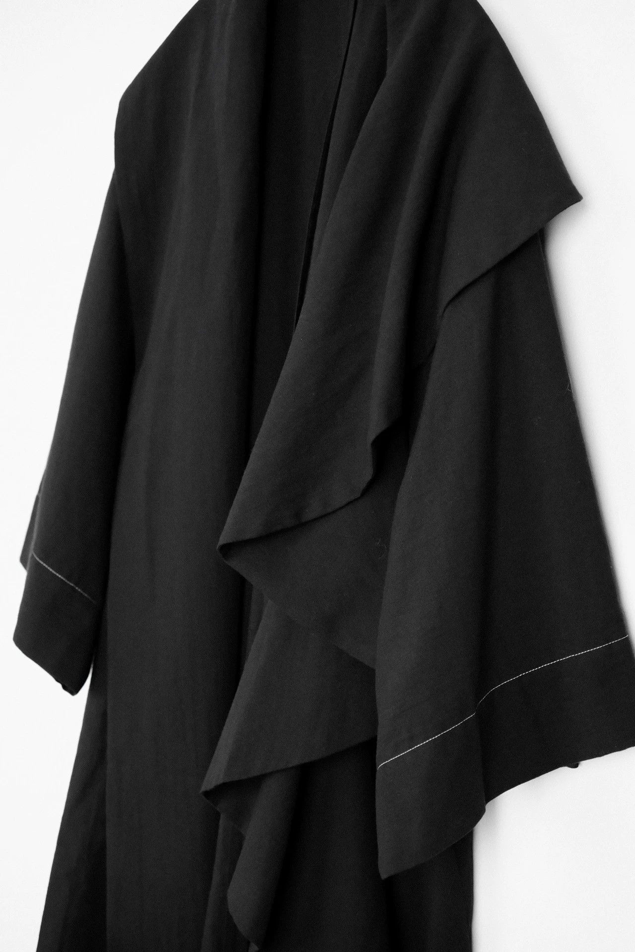 Yohji Yamamoto Yohji Yamamoto Women's 24SS Pleated Kimono Robe Runway Size S / US 4 / IT 40 - 5 Thumbnail