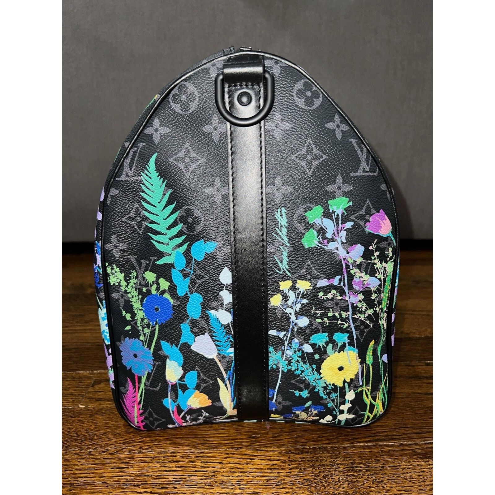 Louis Vuitton Louis Vuitton Keepall Bandouliere Flowers Weekend Travel Bag Size ONE SIZE - 8 Thumbnail