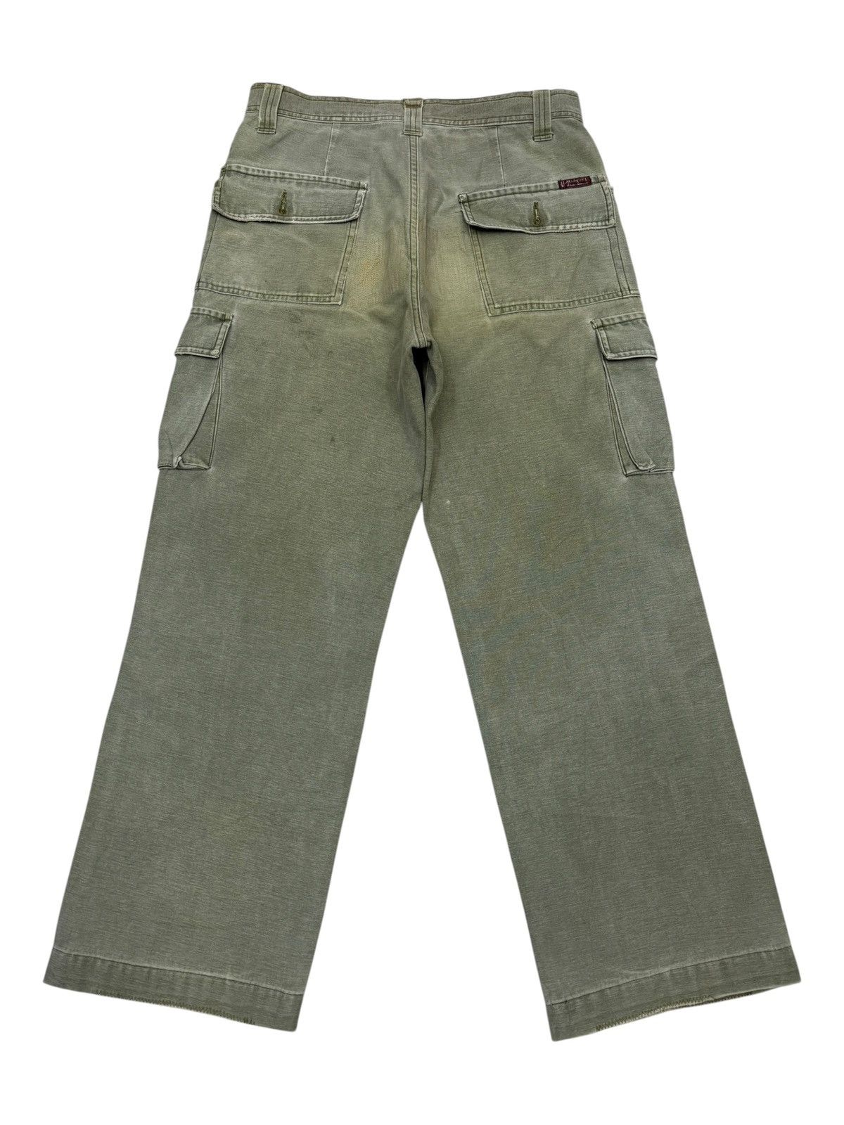 Vintage Vintage US Army Distressed Fatigue Pant Cargo Workwear Size US 29 - 2 Thumbnail
