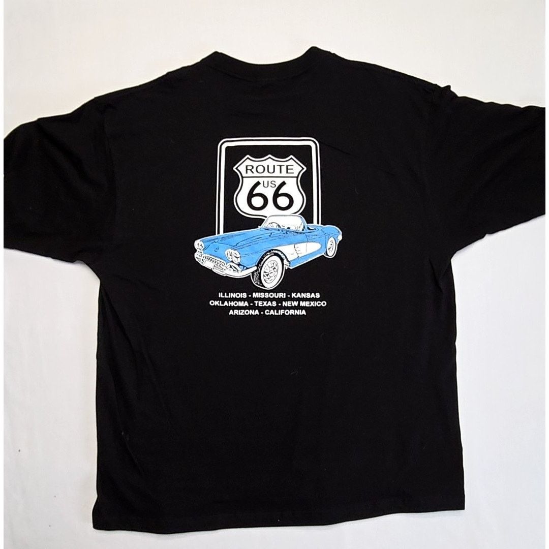 Other Route 66 Car Shirt 1960 C1 Chevrolet Corvette 2XL Tee Size US L / EU 52-54 / 3 - 1 Thumbnail