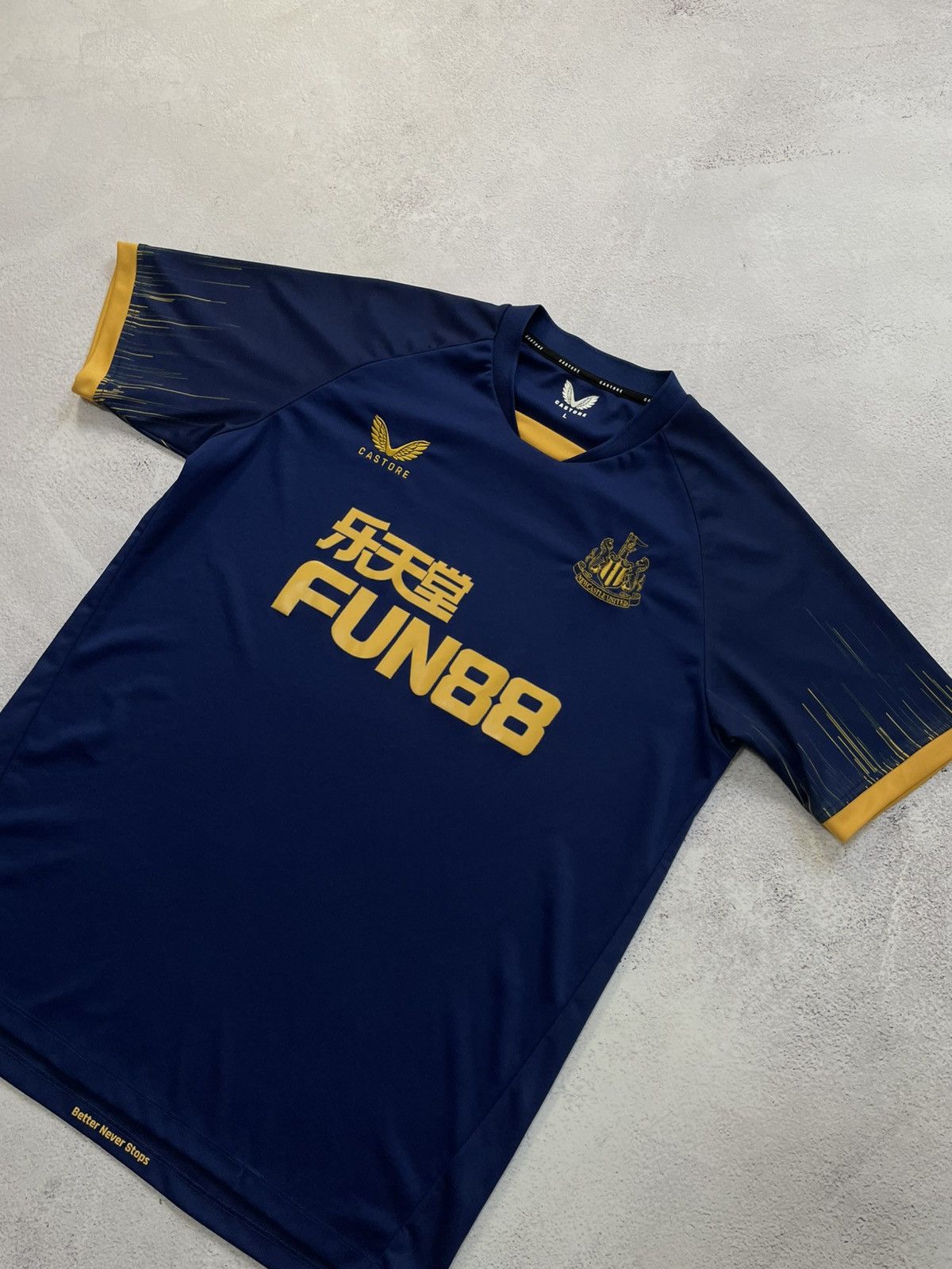 Other Newcastle football 2022 - 2023 Jersey Castore 130 YRS Size L Size US L / EU 52-54 / 3 - 2 Thumbnail