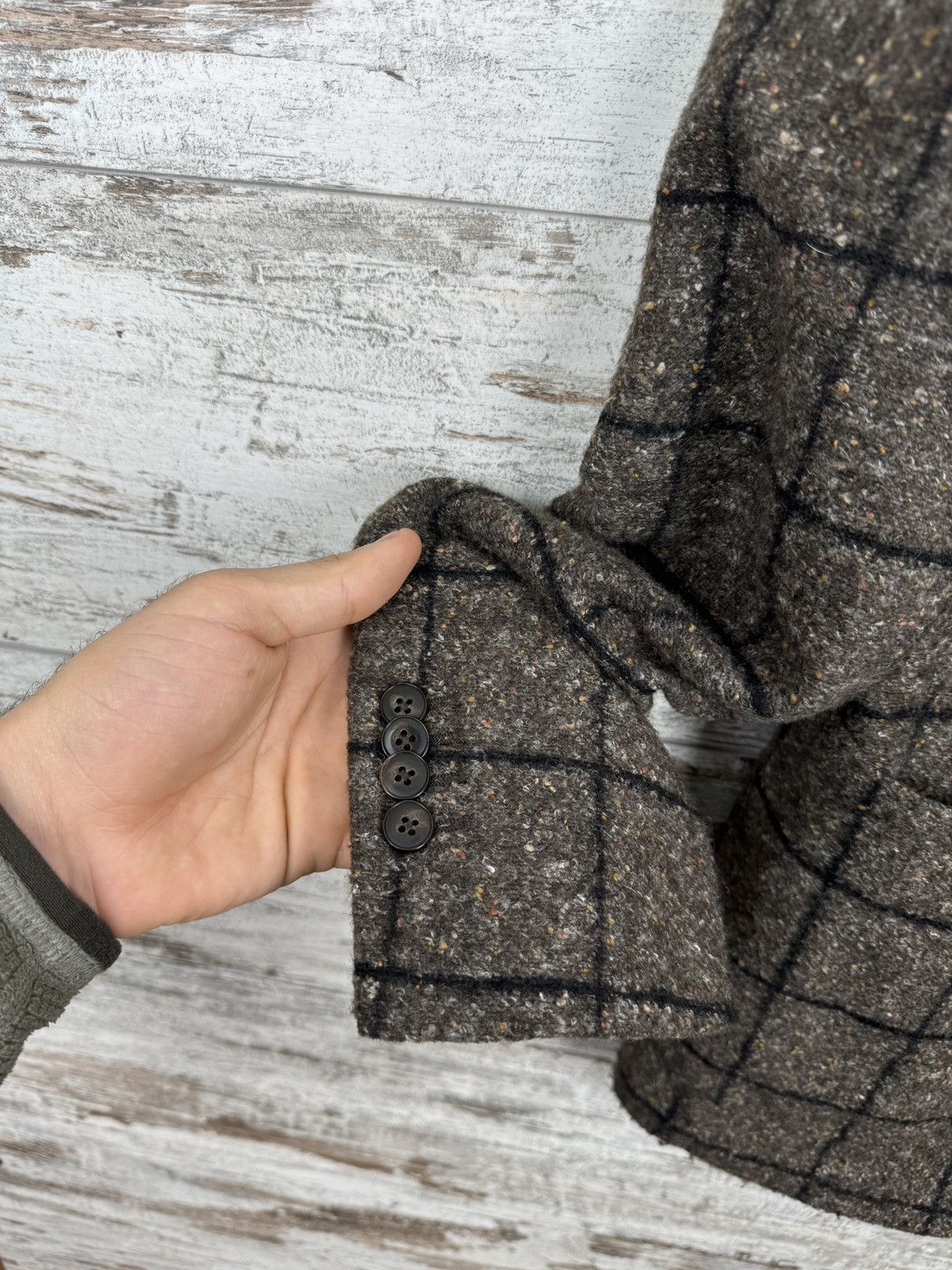 L.B.M. 1911 Mens L.b.m. 1911 Sport Giacca blazer jacket brown wool Size US S / EU 44-46 / 1 - 8 Thumbnail