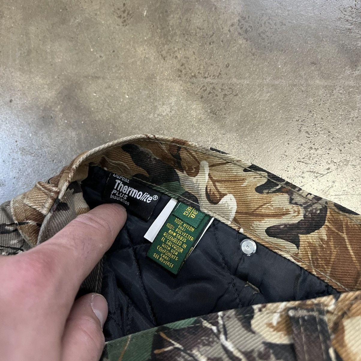 Cabelas × Vintage Vintage Cabelas Camo Carpenter Pants Utility Hunting Quilted Size US 36 / EU 52 - 9 Thumbnail